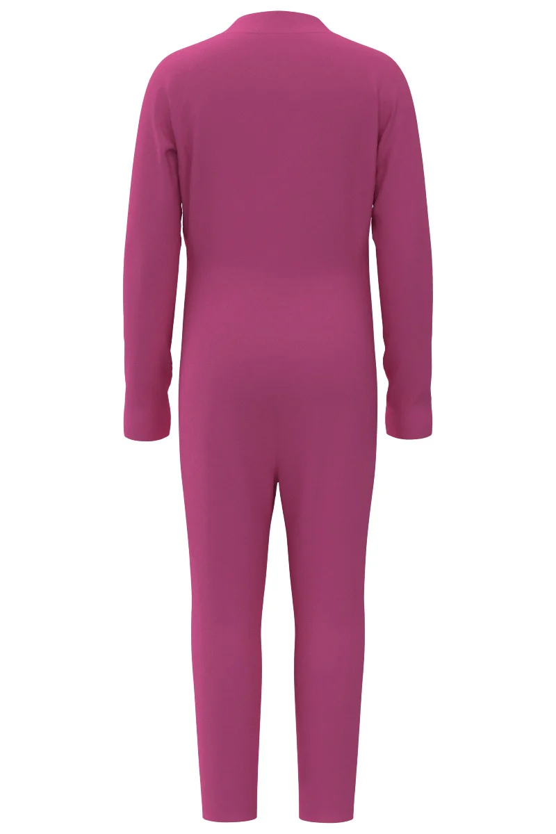 Kid's Barracuda Neck-to-Ankle Swimsuit | Tulip Pink - Image 3
