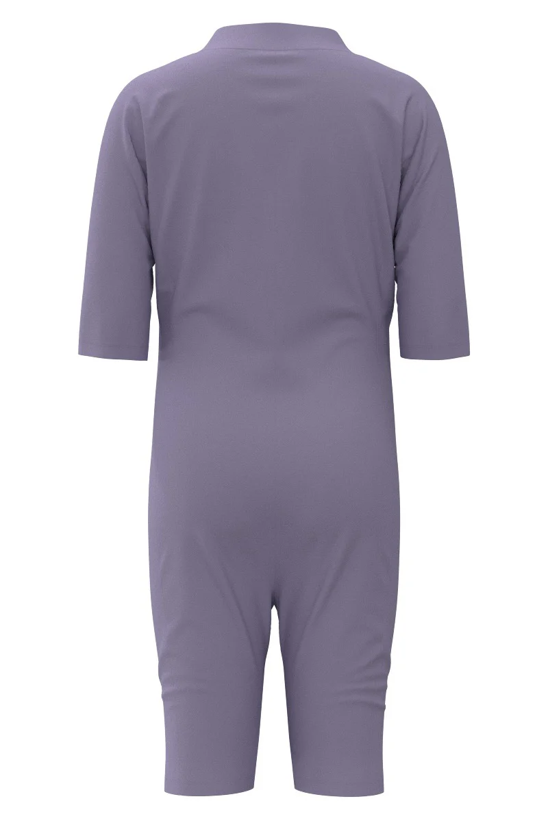 Kid's Barracuda Neck-to-Knee Swimsuit | Lavendula - Image 3