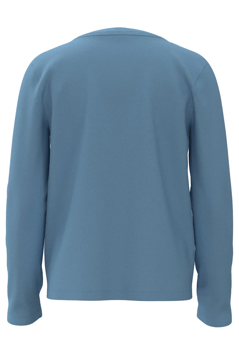 Kid's Coco Plum Everyday Long Sleeve Graphic T-Shirt | Arctic Blue Sea Tales - Image 5
