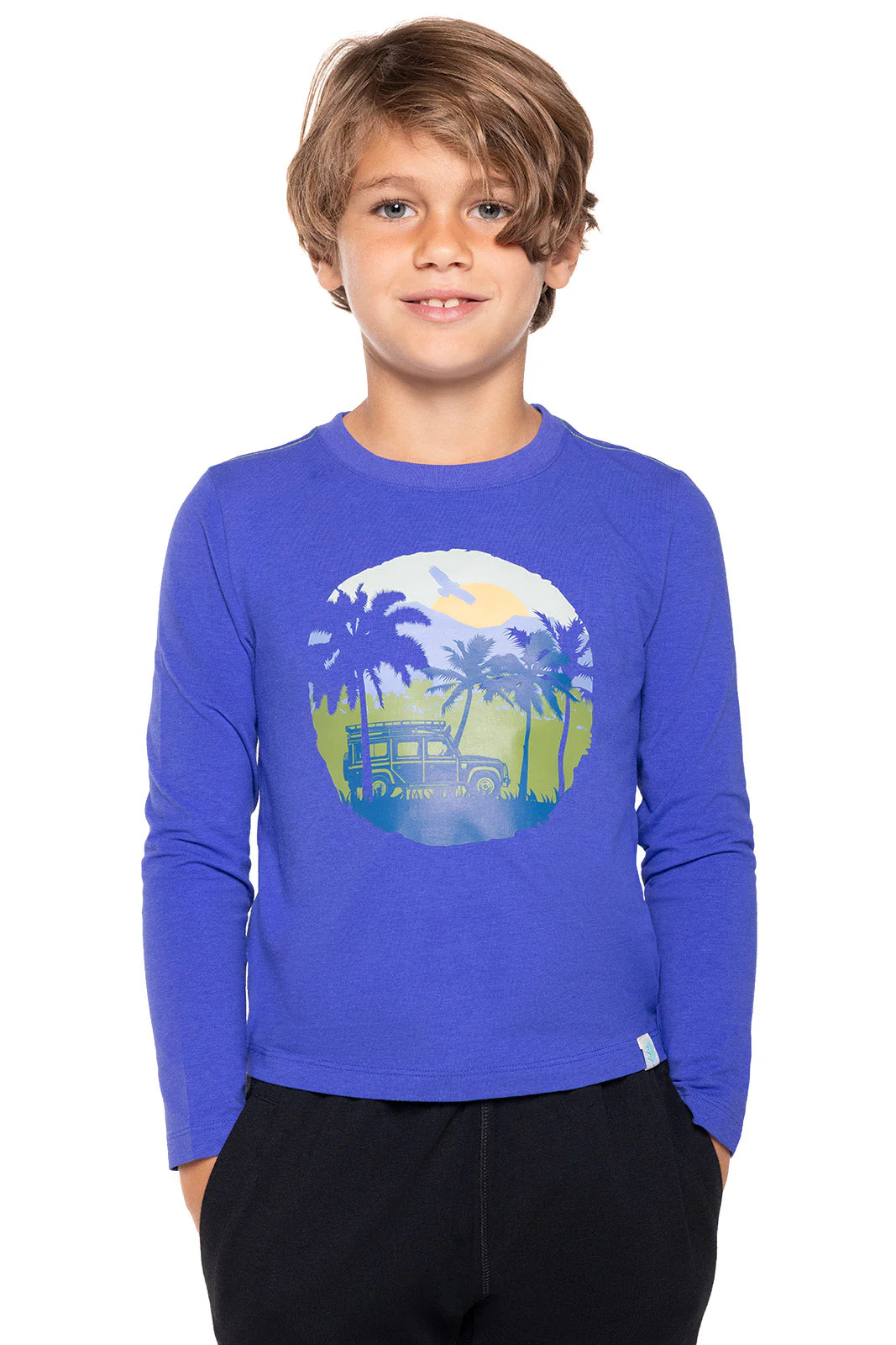 Kid's Coco Plum Everyday Long Sleeve Graphic T-Shirt | Regular Parent - Image 8
