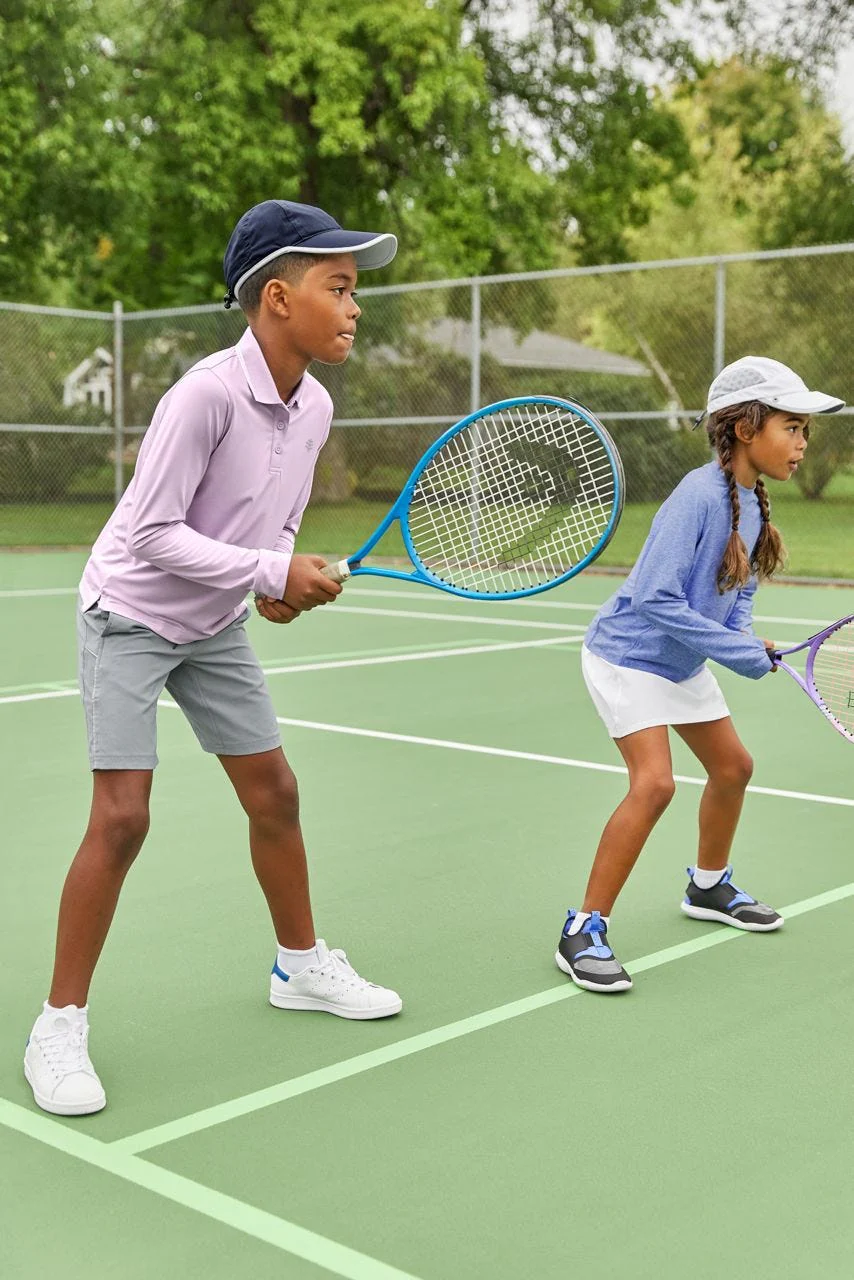 Kid's Lenny Sport Cap | Navy/White - Image 3