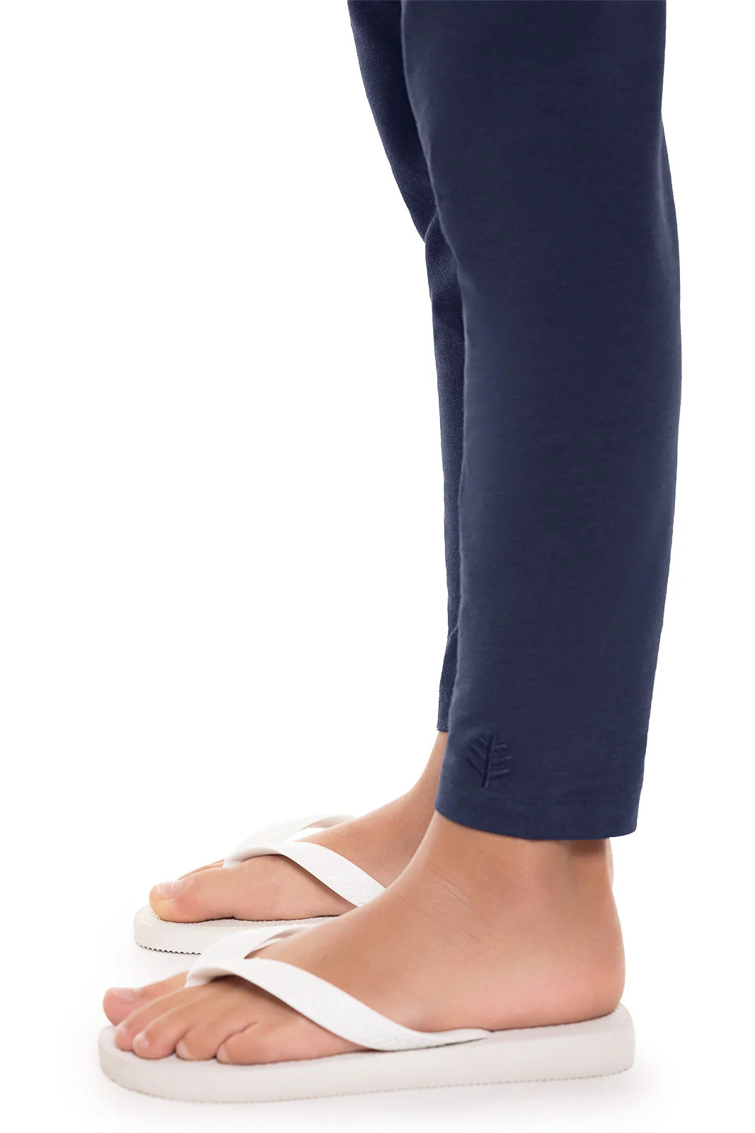 Kid's Monterey Summer Leggings | Navy - Image 4