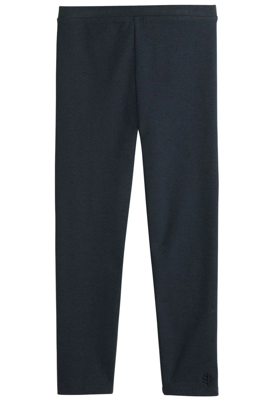 Kid's Monterey Summer Leggings | Navy - Image 6