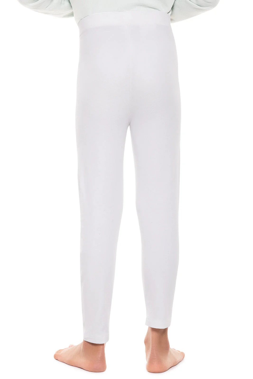 Kid's Monterey Summer Leggings | White - Image 6