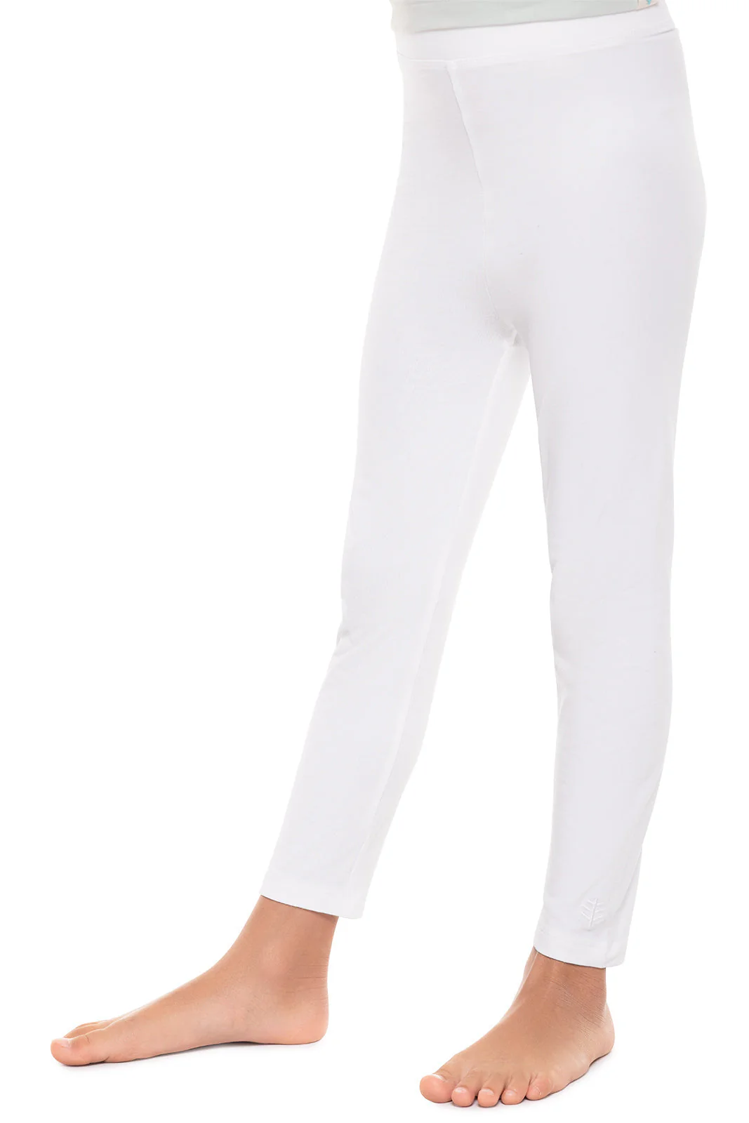 Kid's Monterey Summer Leggings | White - Image 7