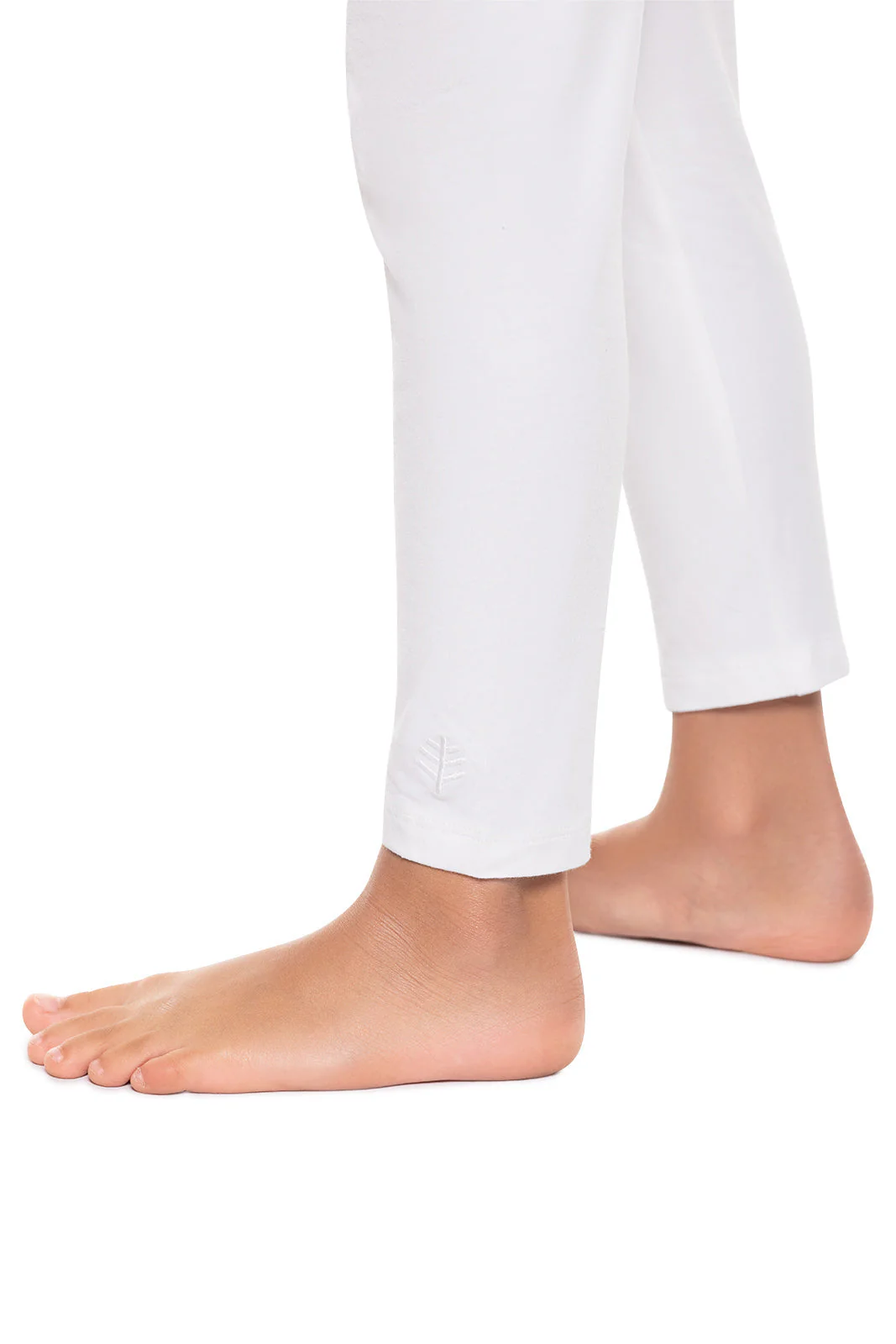 Kid's Monterey Summer Leggings | White - Image 8