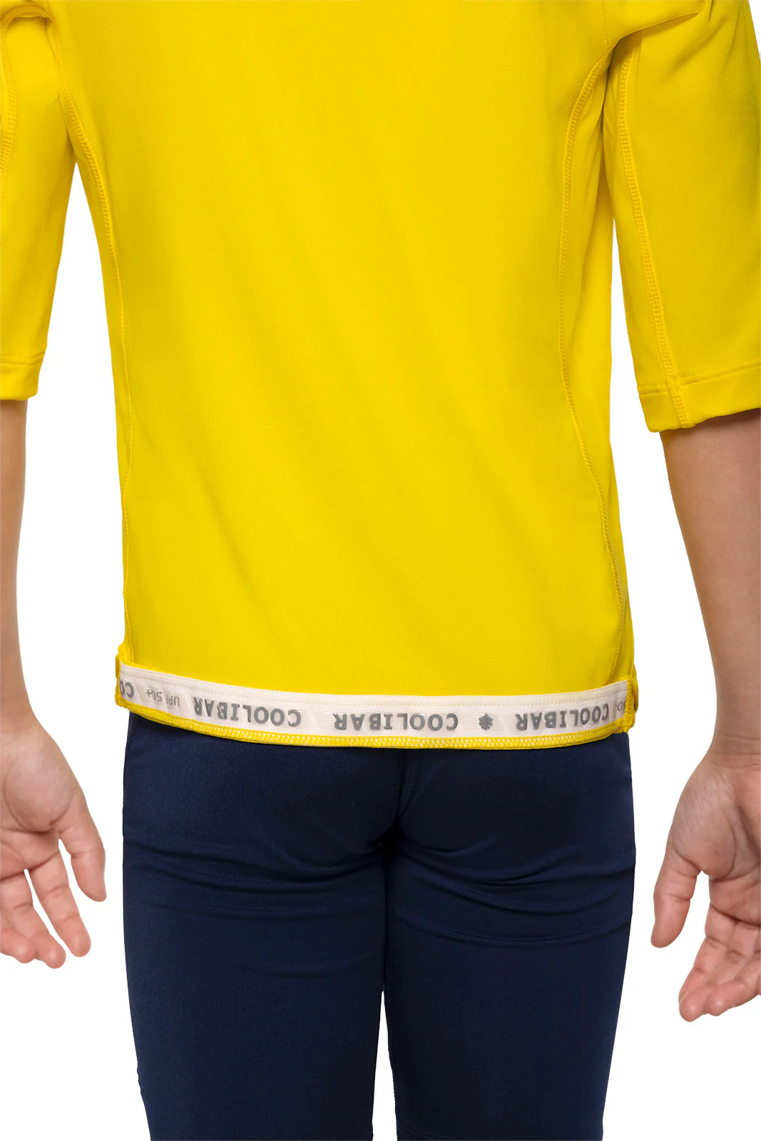 Kid's Sandshark Long Sleeve Surf Shirt | Bold Yellow - Image 5