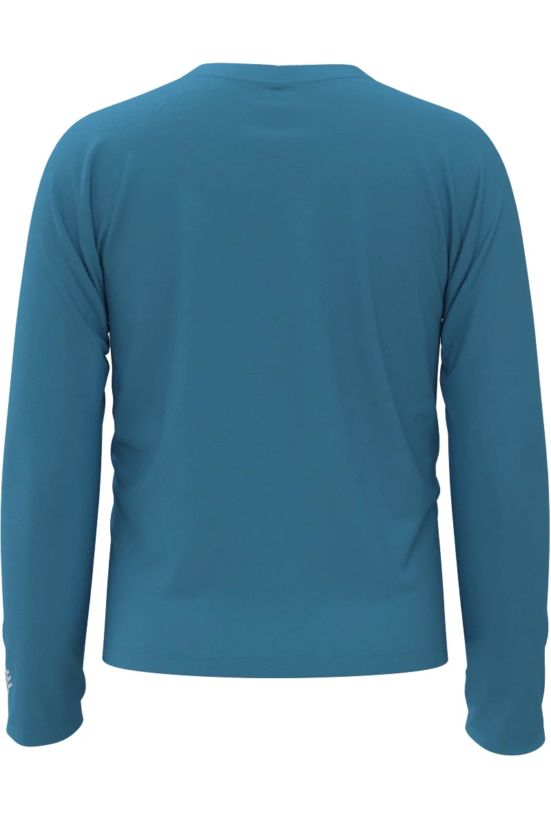 Kid's Sandshark Long Sleeve Surf Shirt | Malibu Blue - Image 3