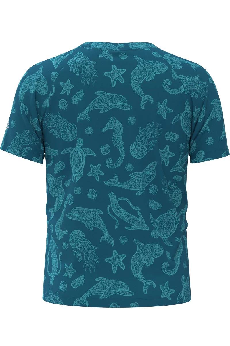 Kid's Sandshark Short Sleeve Surf Shirt | Bluejay Ocean Animals - Image 3
