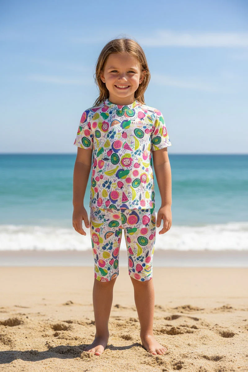 Kid's Surf Short Sleeve Swim Shirt | Regular Parent - Image 6