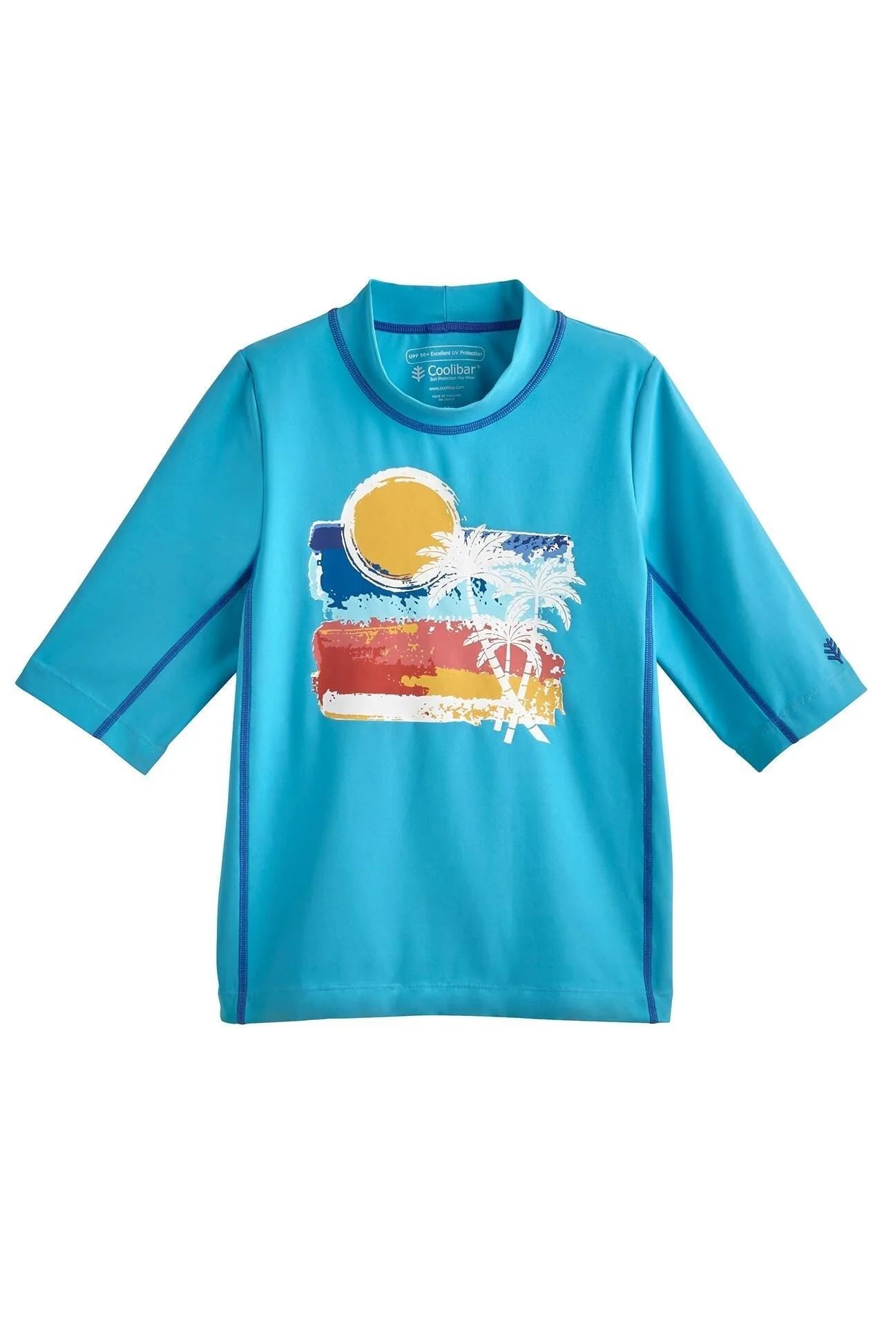 Kid's Surf Short Sleeve Swim Shirt | Regular Parent - Image 18
