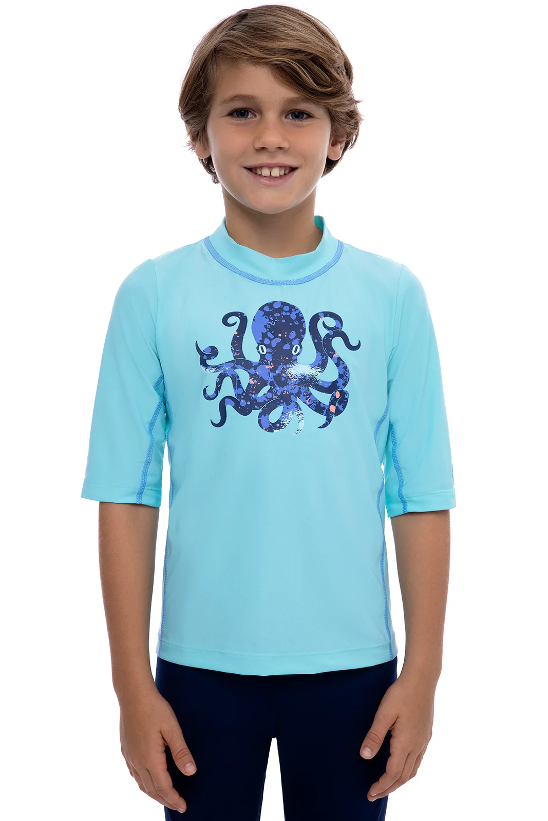 Kid's Surf Short Sleeve Swim Shirt | Regular Parent - Image 5