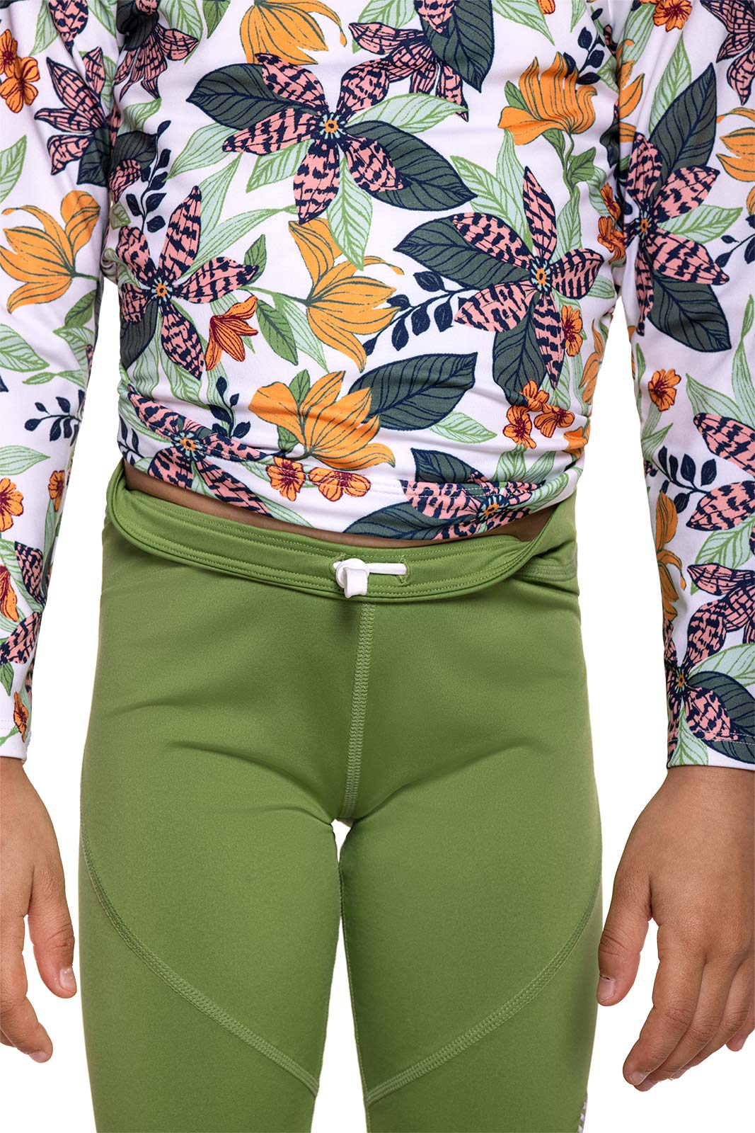 Kid's Wave Swim Shorts | Soft Fern - Image 5