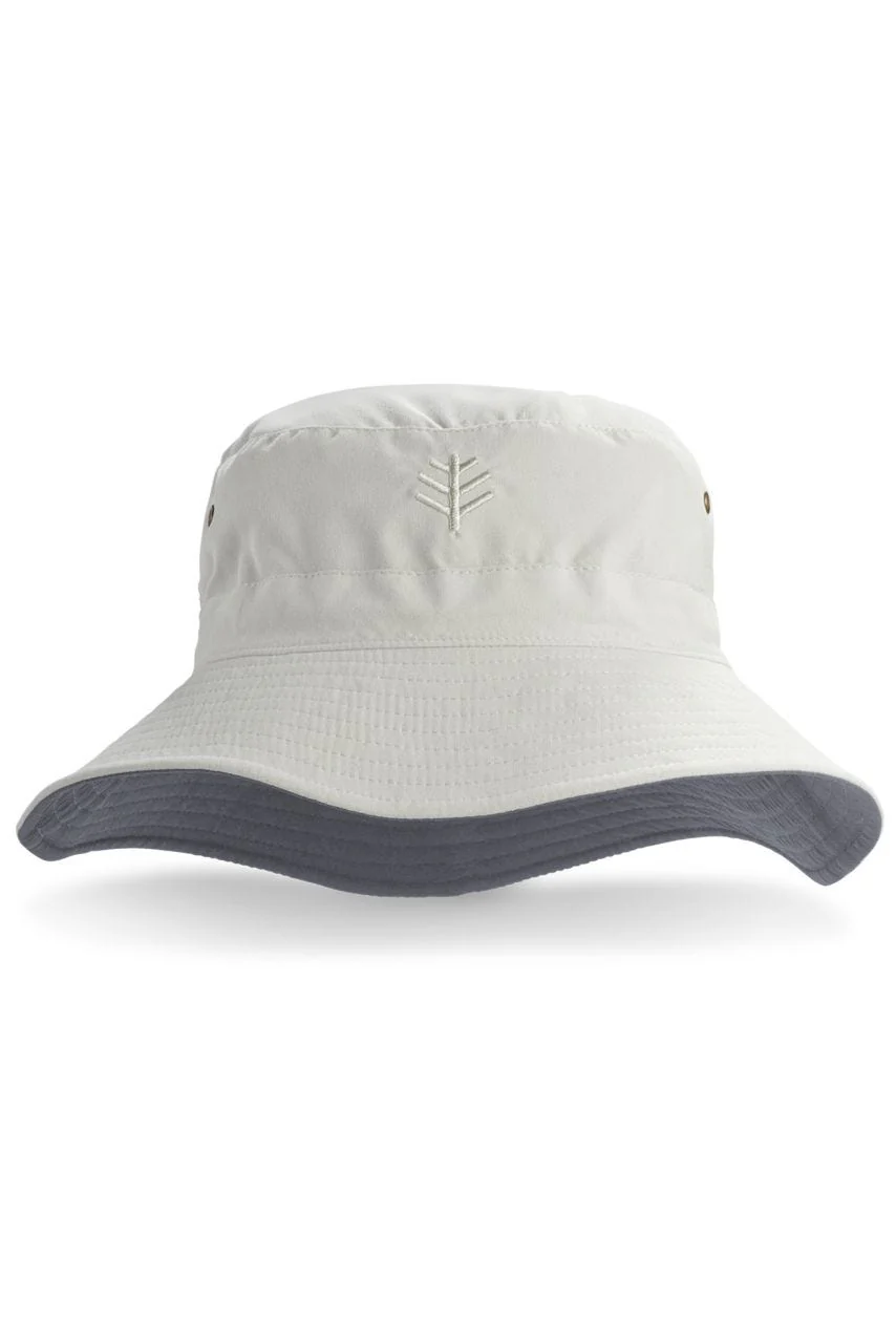 Unisex Landon Reversible Bucket Hat | Stone/Carbon - Image 3