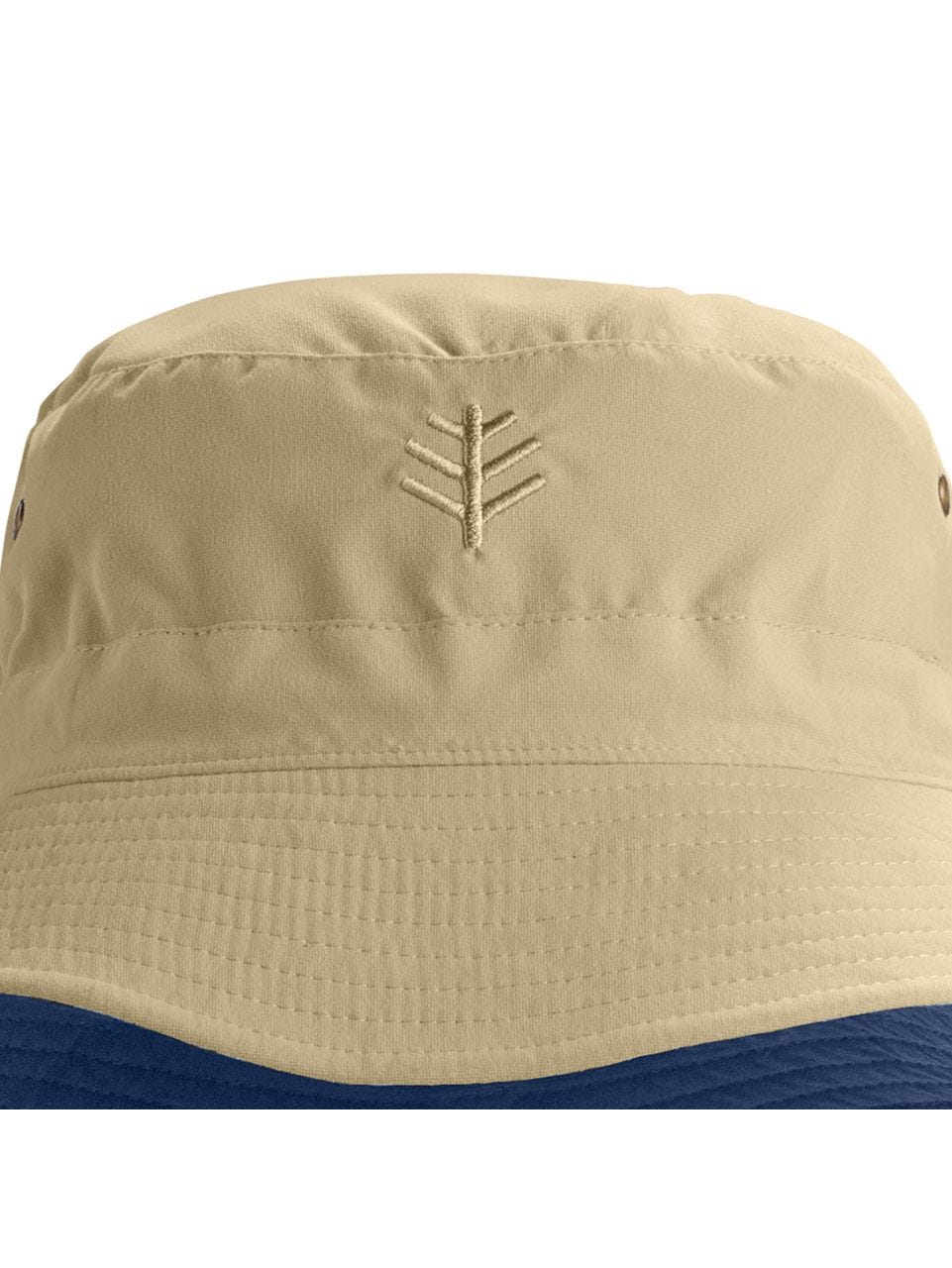 Unisex Landon Reversible Bucket Hat | Tan/Navy - Image 6