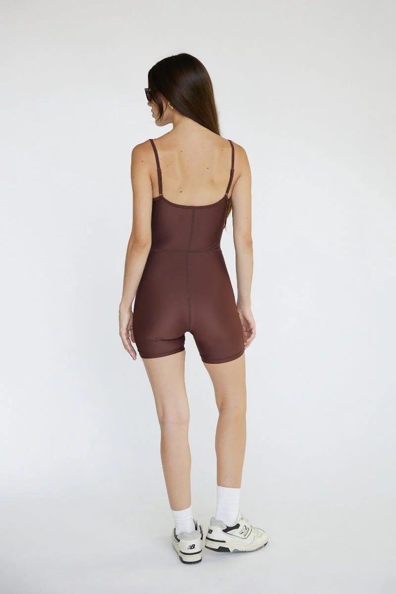 Sleeveless Onesie | Espresso - Image 2