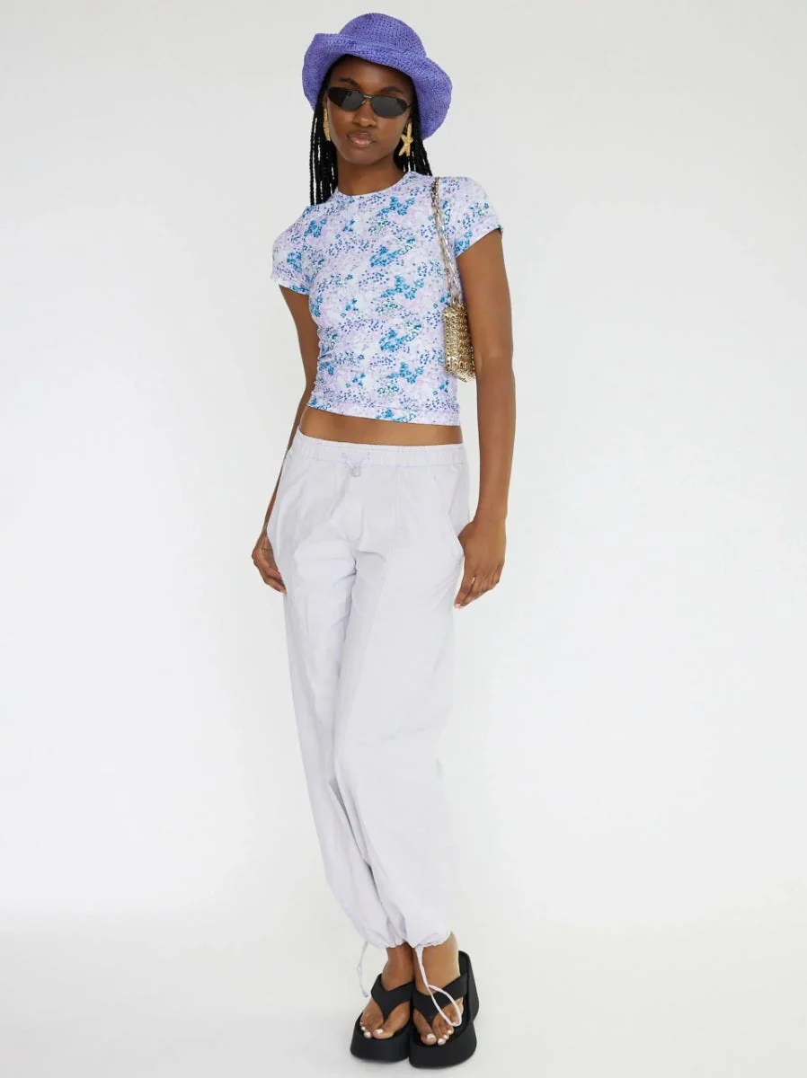 Women's Short Sleeve T-Shirt | Lavender Fields - Image 2