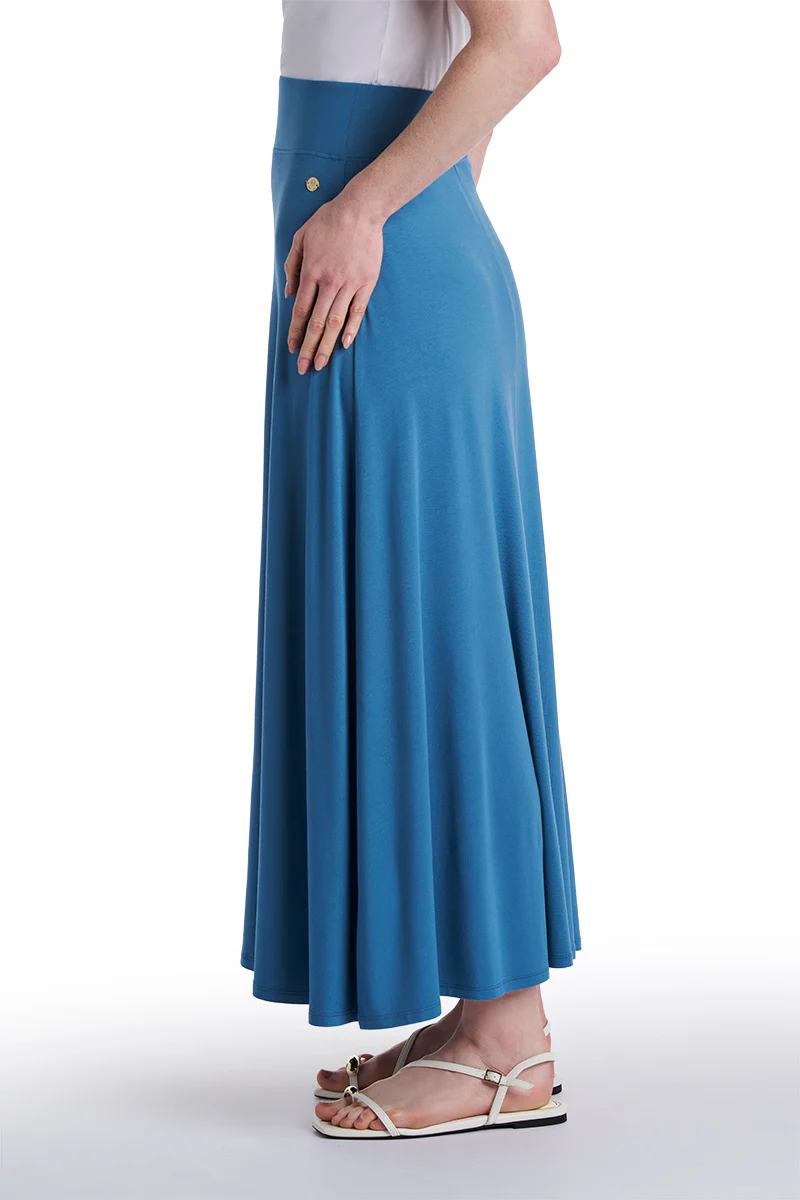 Women's Fabyan Maxi Skirt | Blue Dusk - Image 3