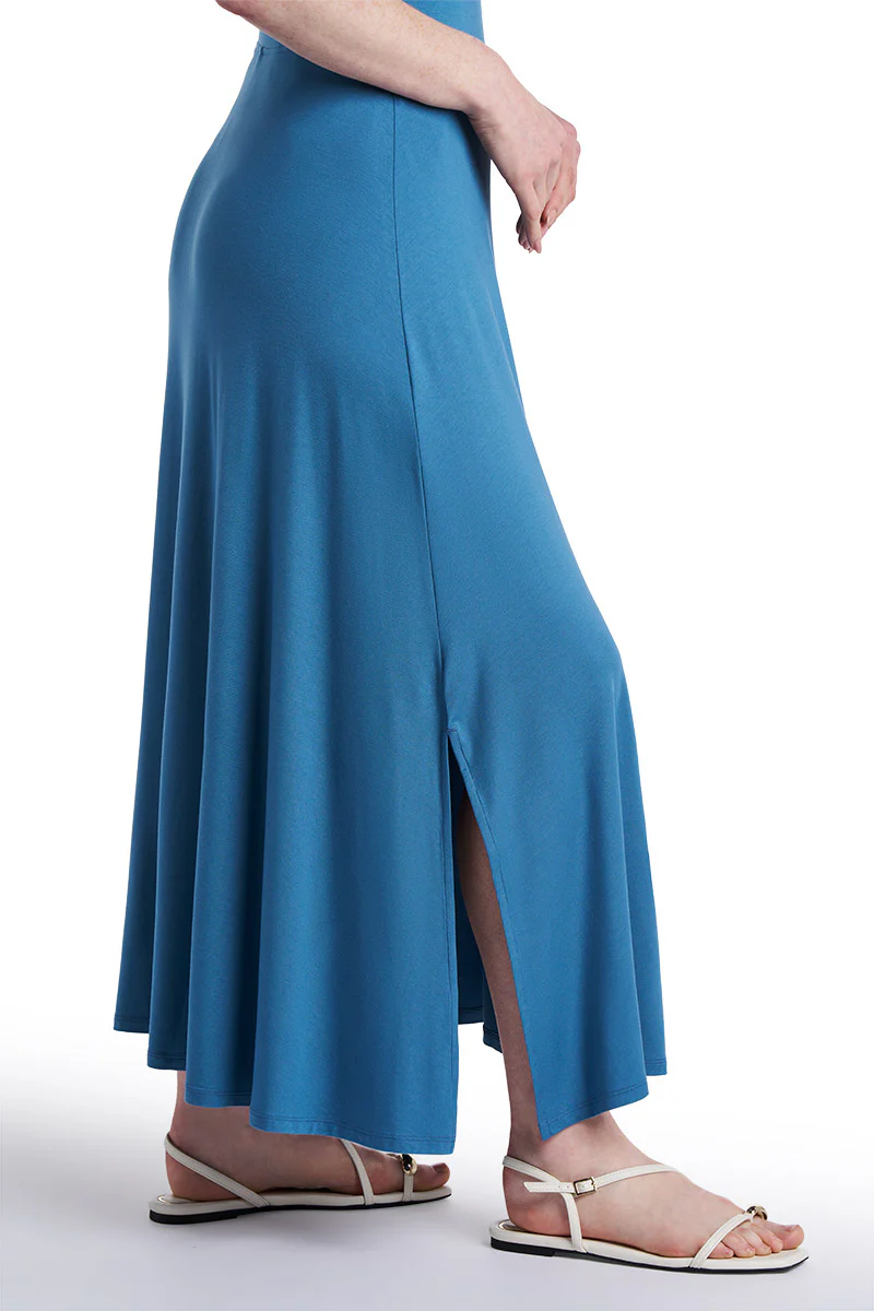 Women's Fabyan Maxi Skirt | Blue Dusk - Image 6