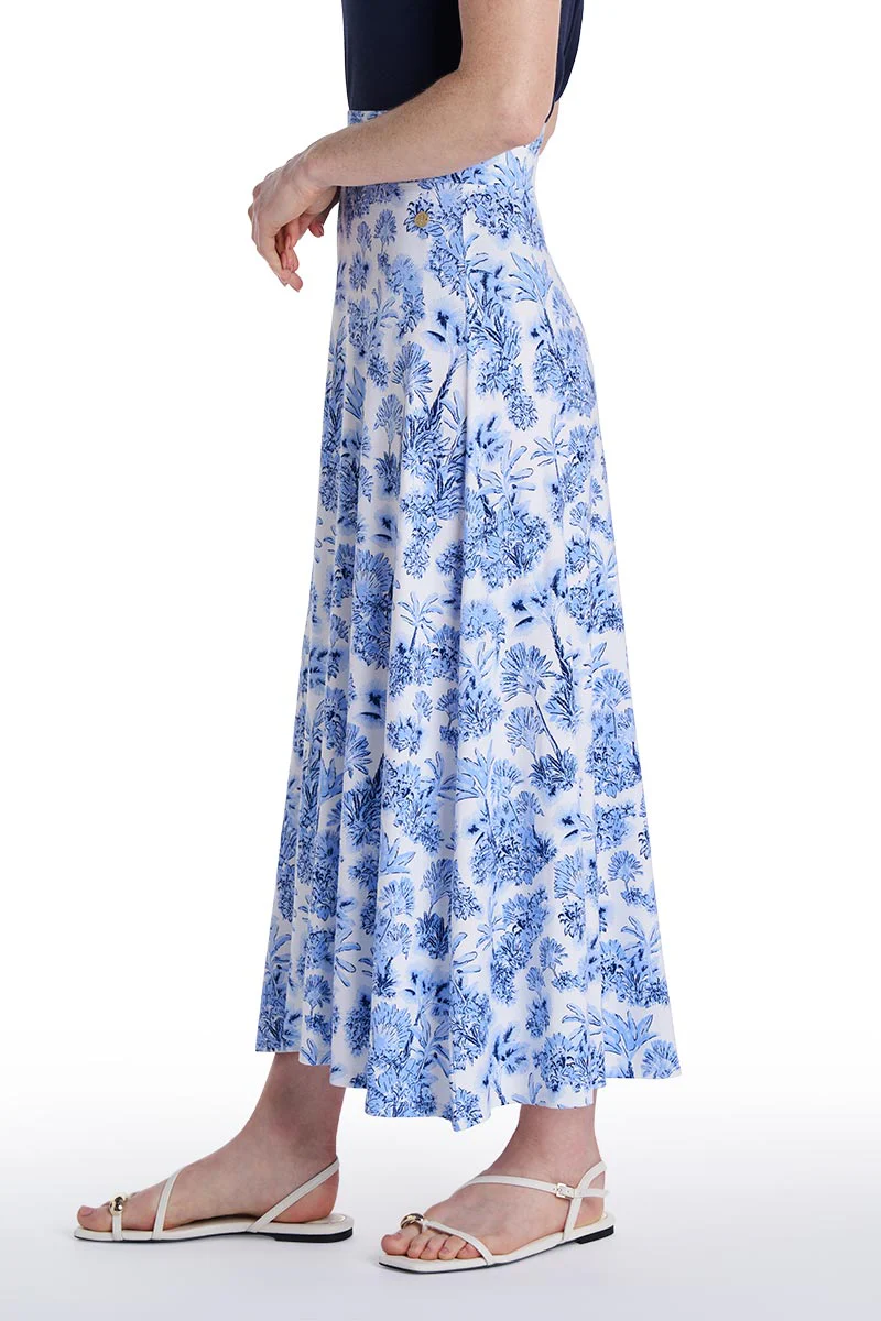Women's Fabyan Maxi Skirt | Periwinkle Isla Bonita - Image 3