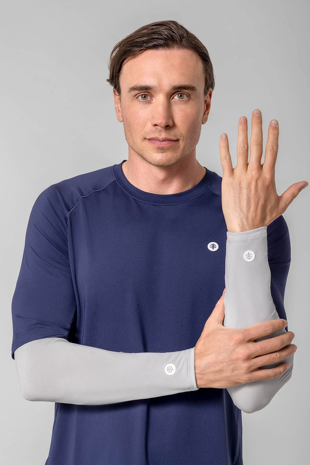 Men's MaxShield Performance Arm Sleeves | Sleek Grey