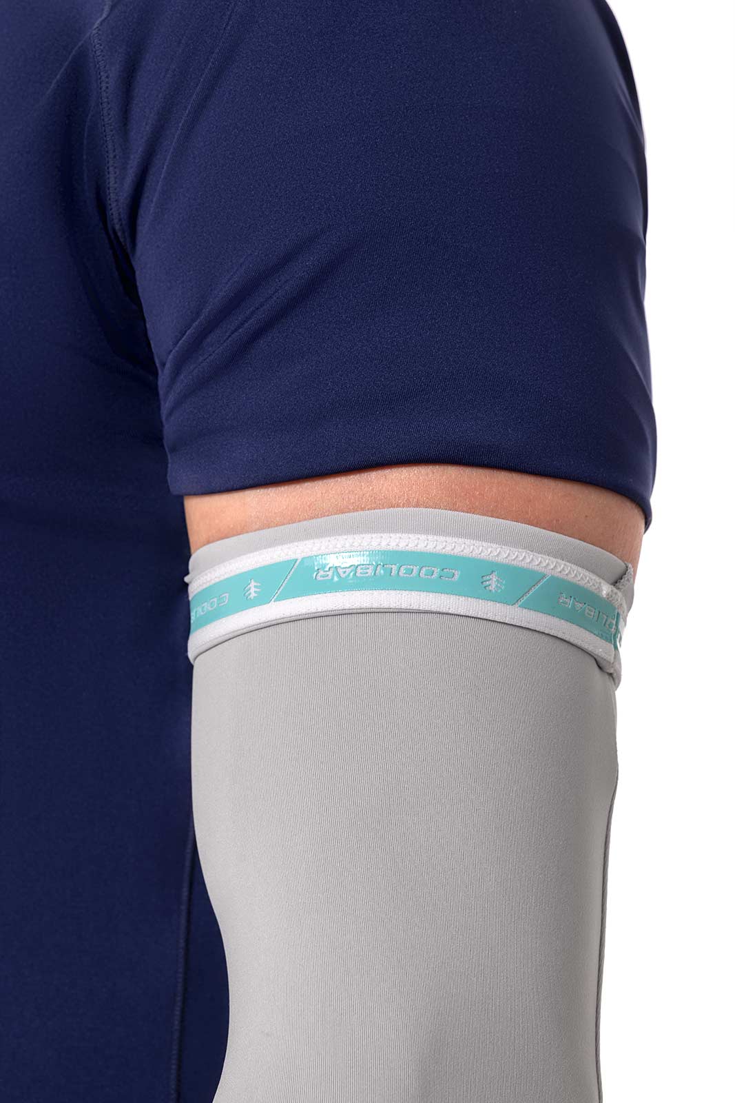 Men's MaxShield Performance Arm Sleeves | Sleek Grey - Image 3