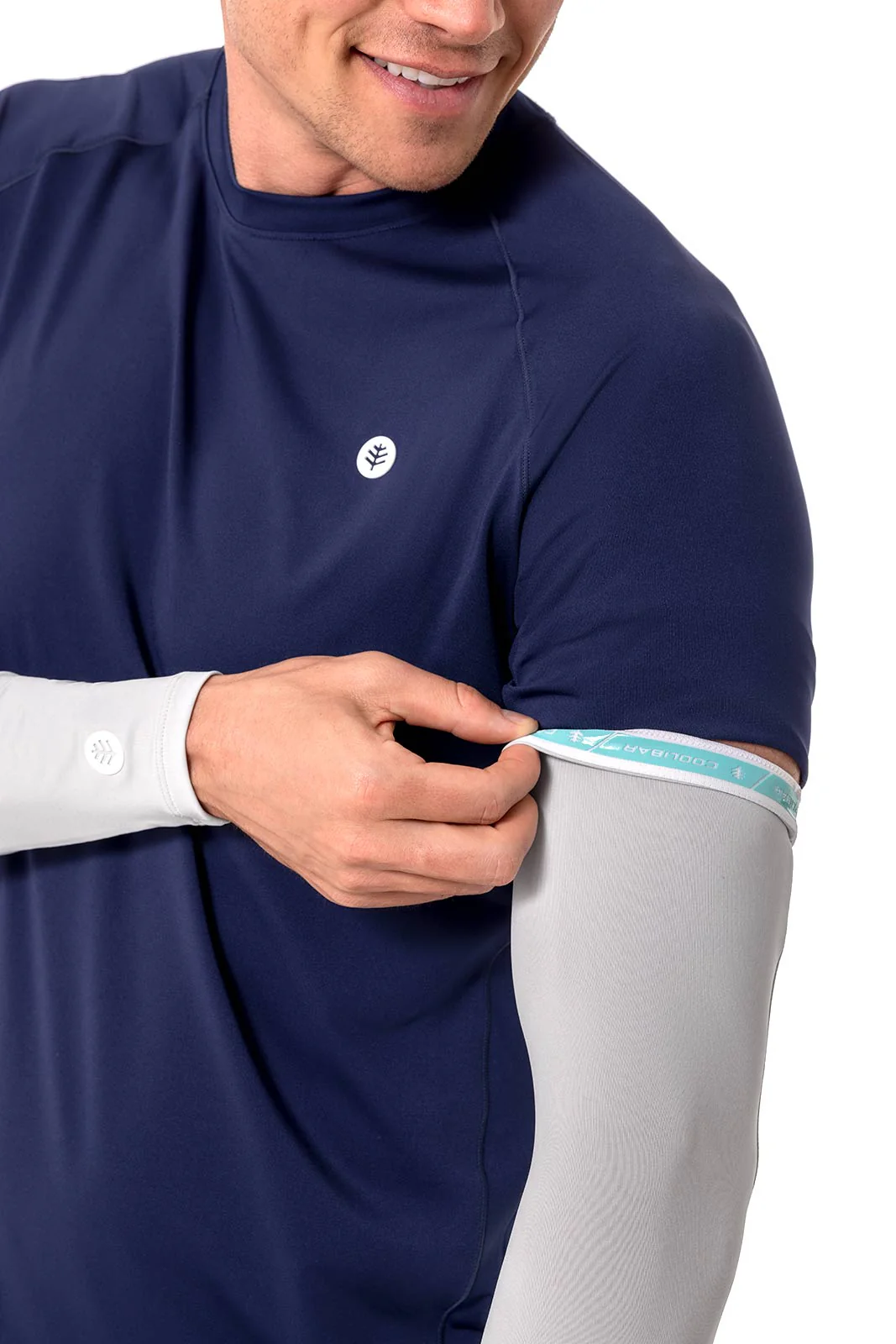 Men's MaxShield Performance Arm Sleeves | Sleek Grey - Image 4