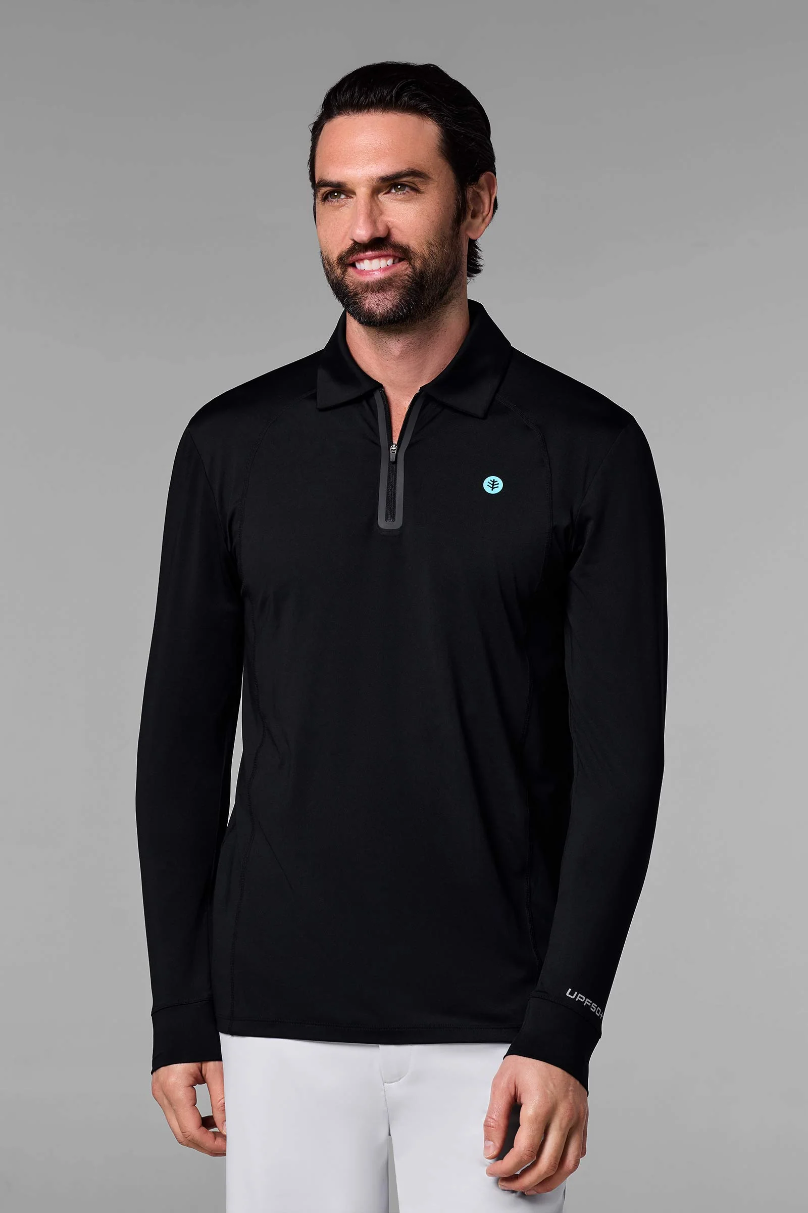Men's Drive Golf Long Sleeve Polo | Regular Parent - Image 2