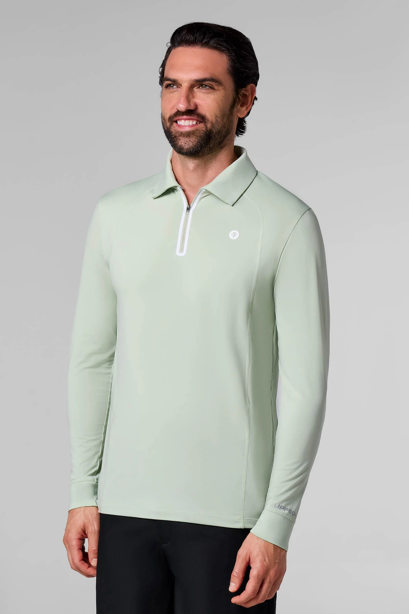 Men's Drive Golf Long Sleeve Polo | Regular Parent - Image 8