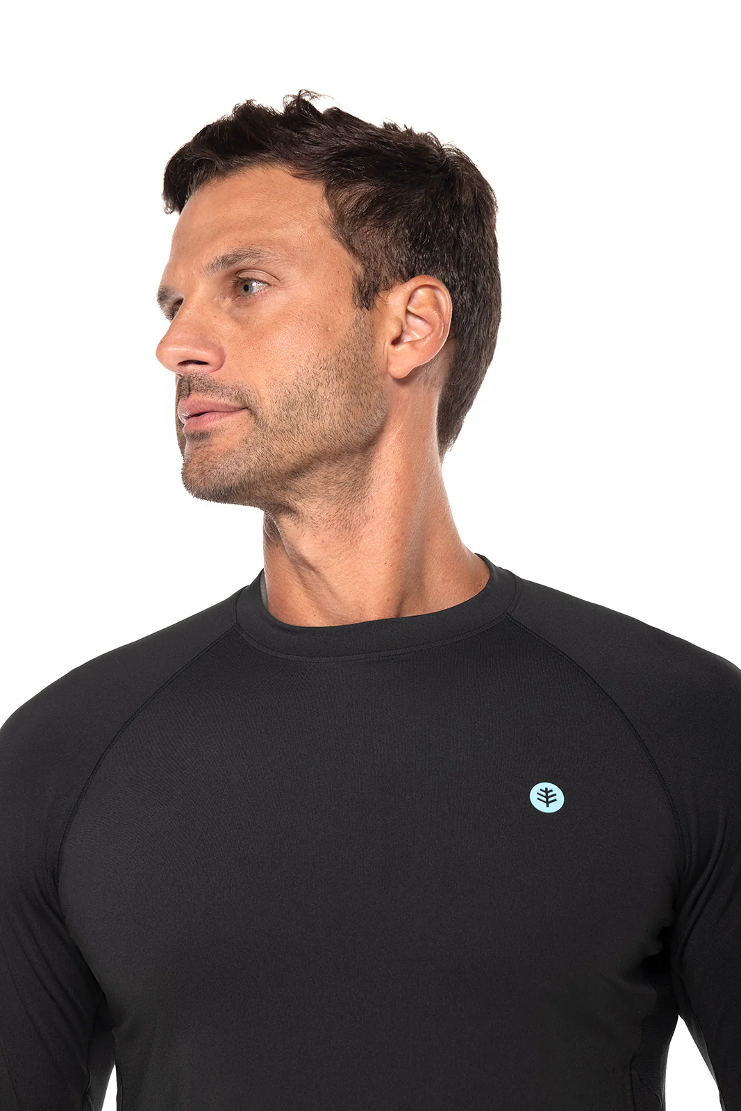 Men's Agility Long Sleeve Performance T-shirt | Black - Image 5
