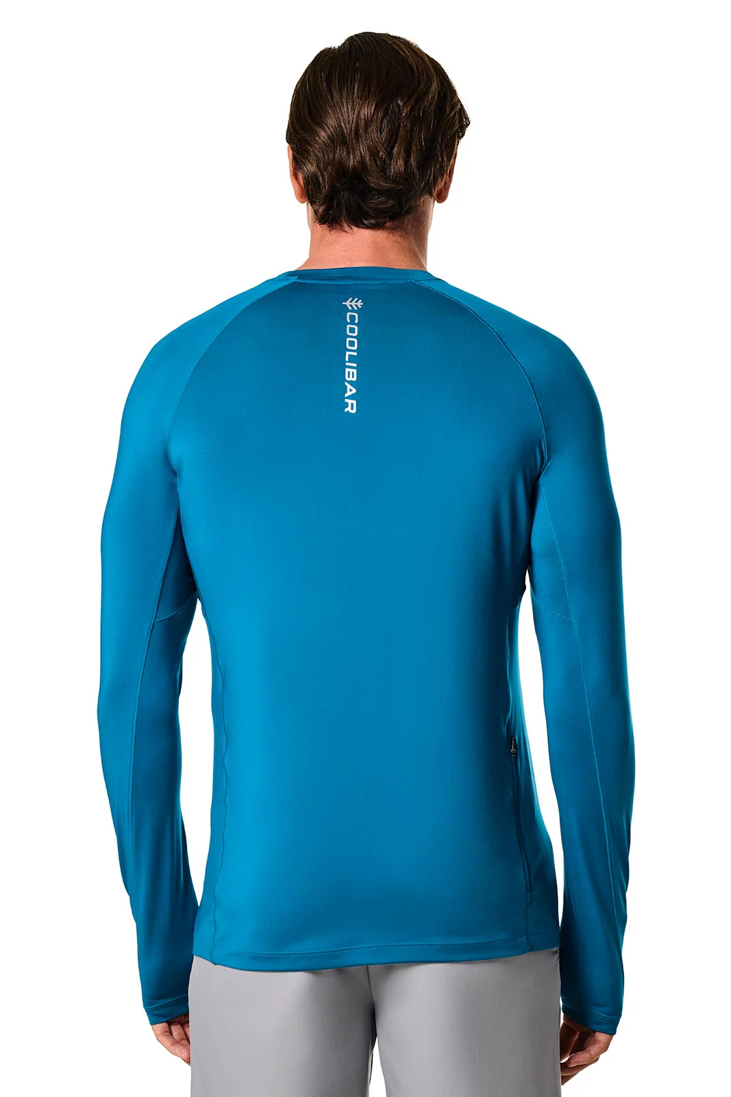 Men's Agility Long Sleeve Performance T-shirt | Bluejay - Image 4