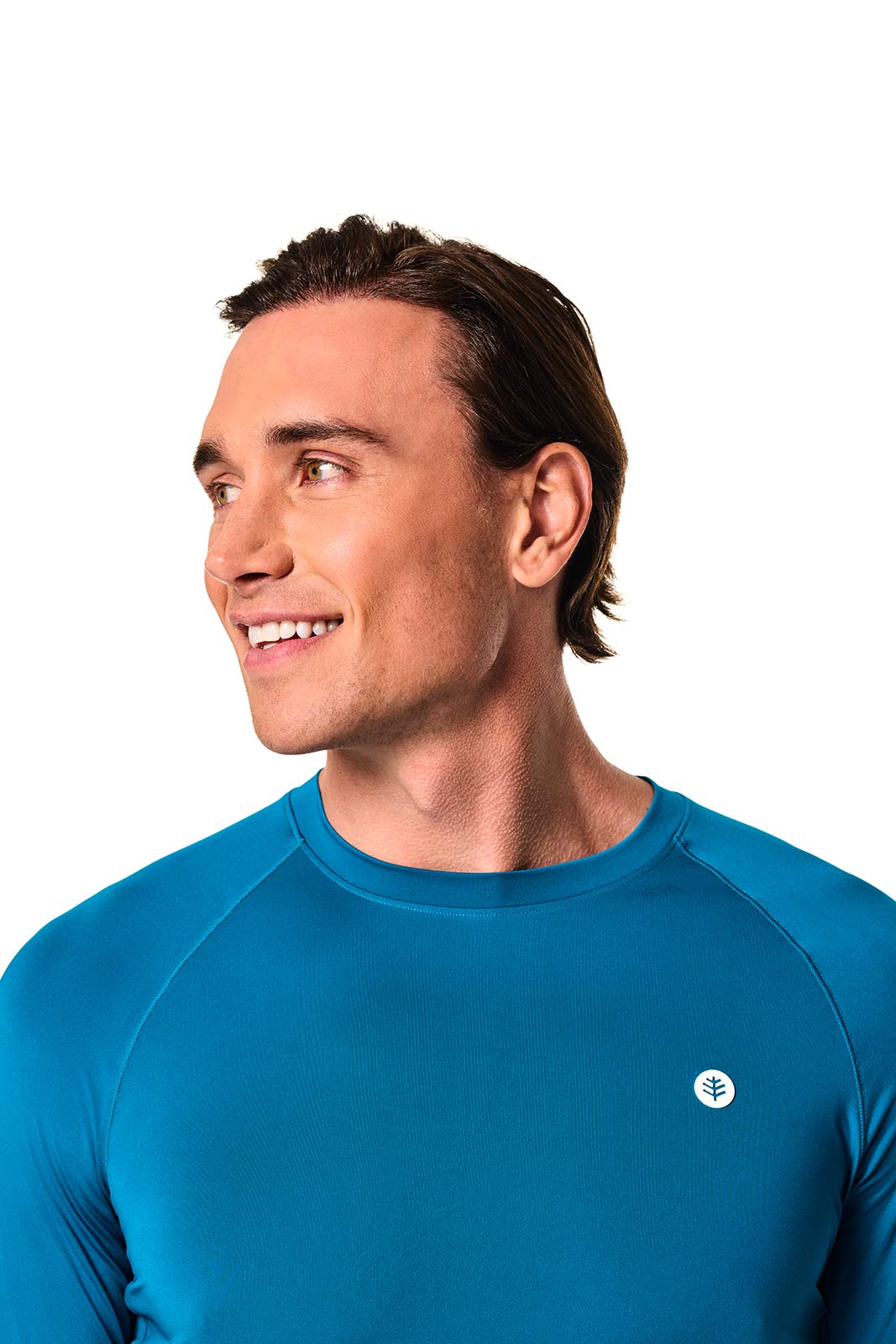 Men's Agility Long Sleeve Performance T-shirt | Bluejay - Image 6