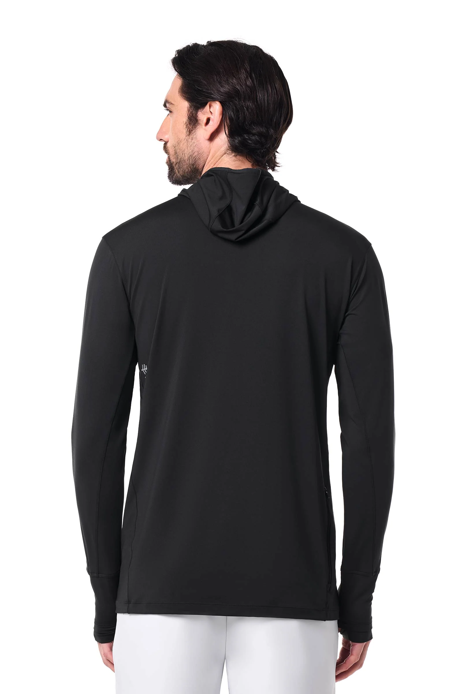 Men's Agility Performance Hoodie | Black - Image 4
