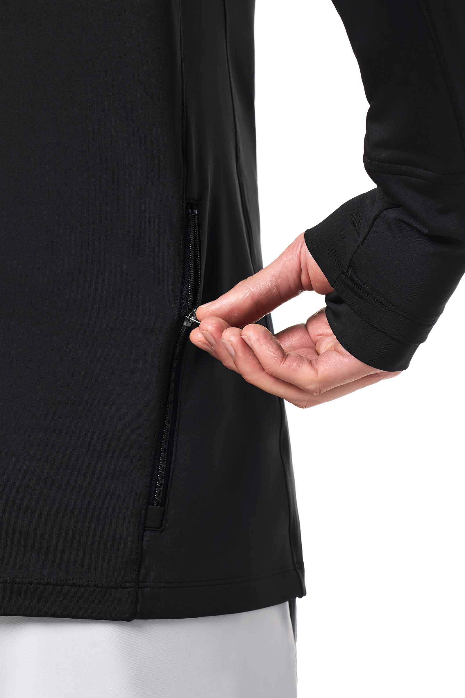 Men's Agility Performance Hoodie | Black - Image 5