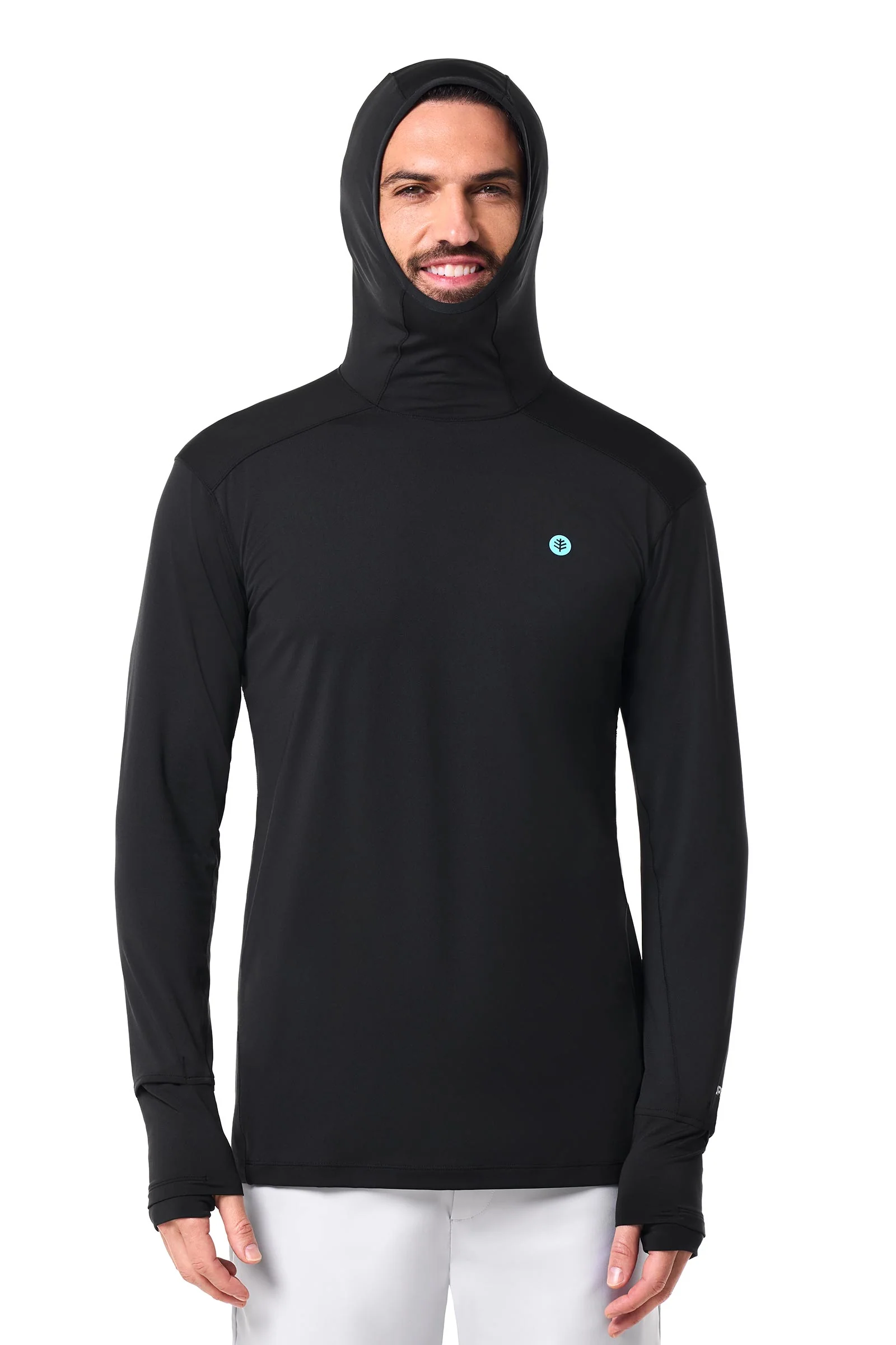 Men's Agility Performance Hoodie | Black - Image 7