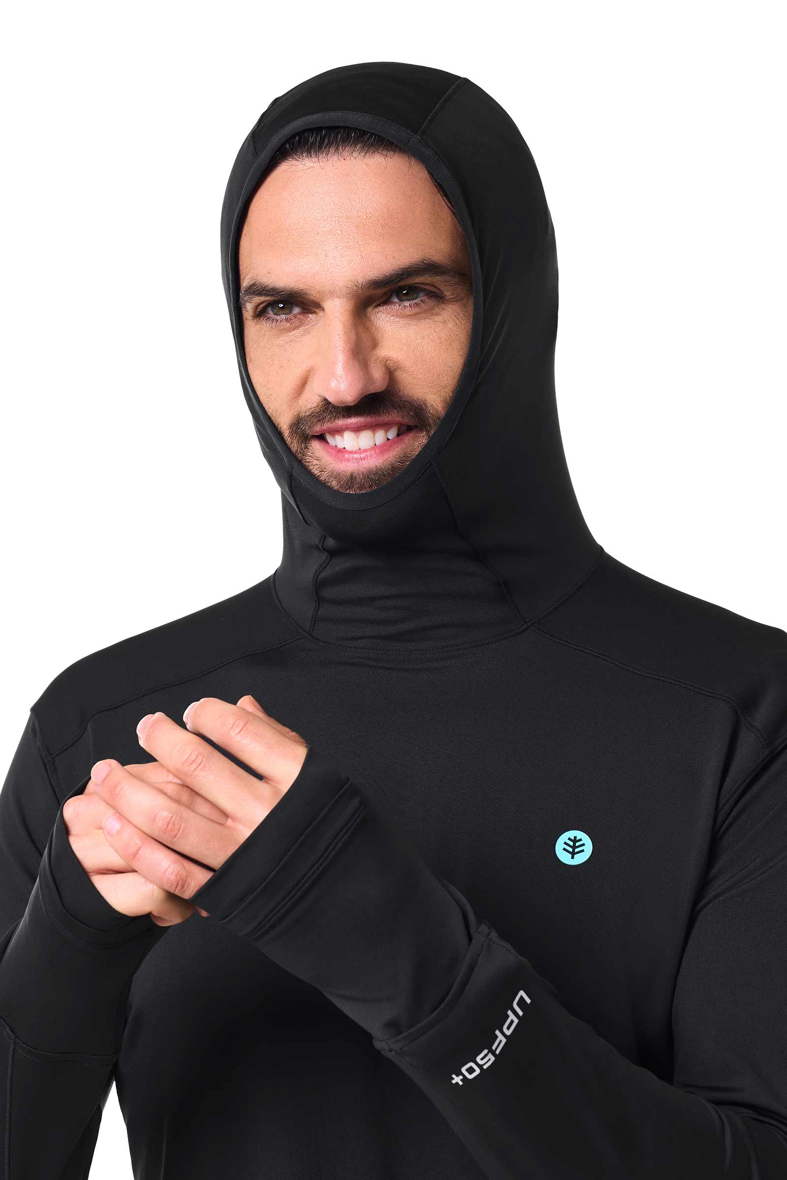 Men's Agility Performance Hoodie | Black - Image 8