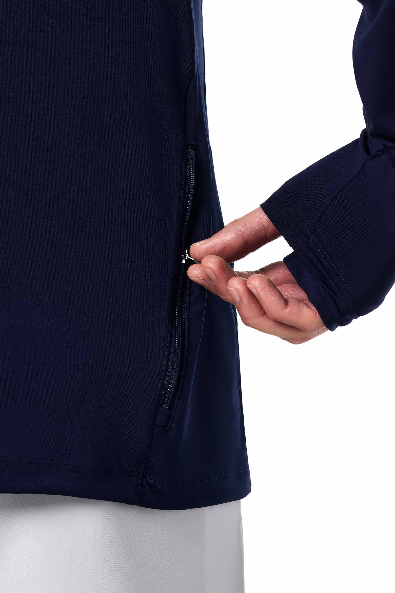 Men's Agility Performance Hoodie | Navy - Image 5