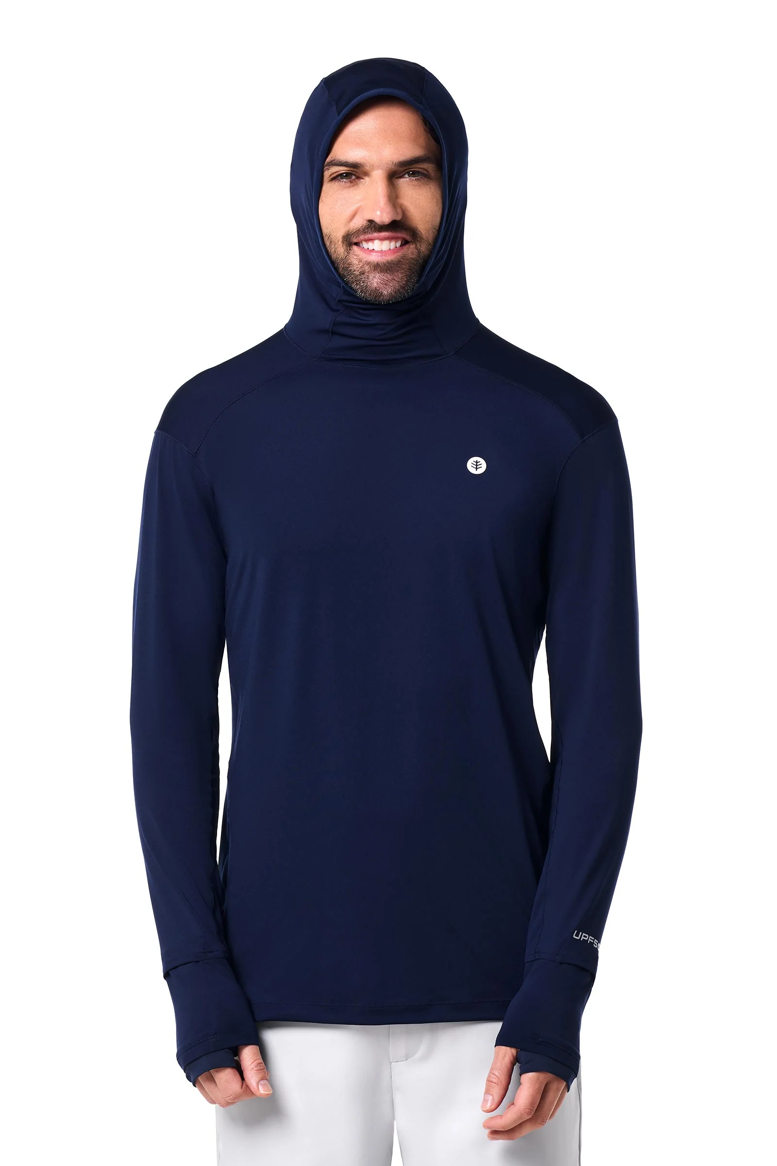 Men's Agility Performance Hoodie | Navy - Image 8