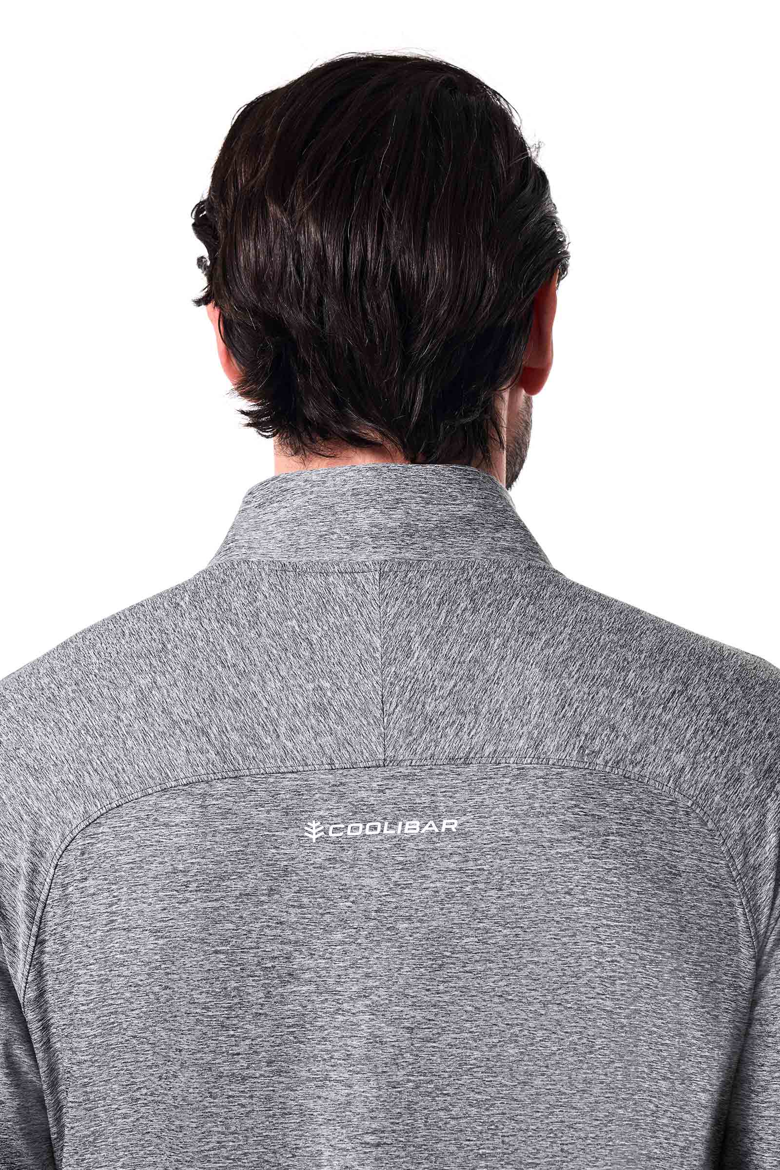 Men's Agility Performance Pullover | Charcoal Heather - Image 5