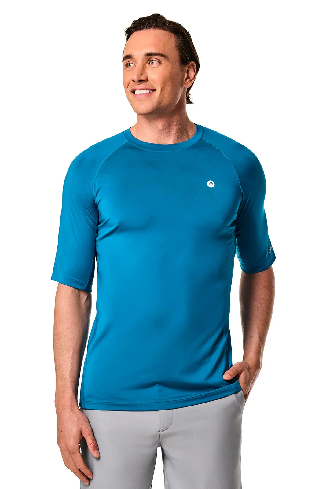 Men's Agility Short Sleeve Performance T-Shirt | Bluejay - Image 2