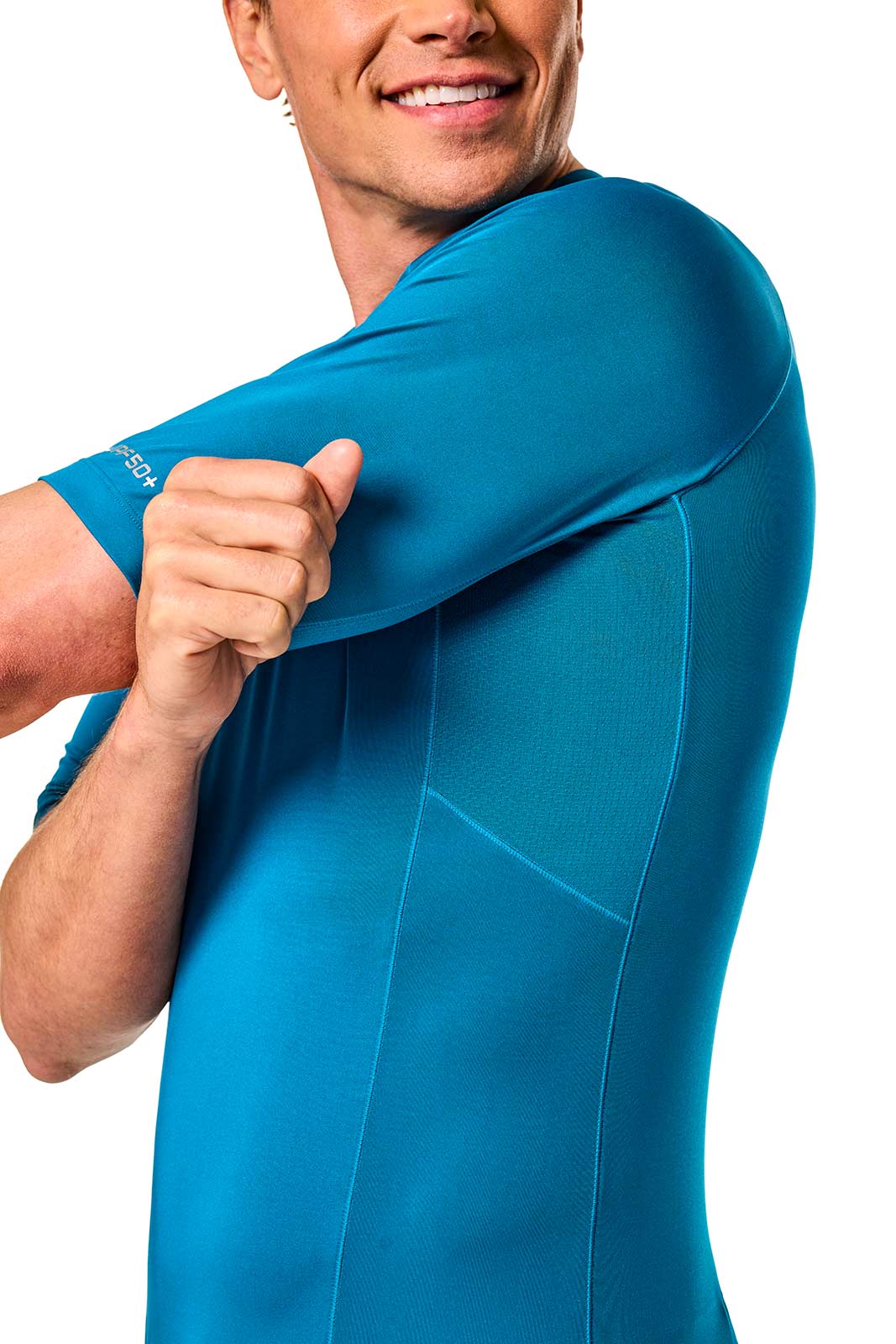 Men's Agility Short Sleeve Performance T-Shirt | Bluejay - Image 7