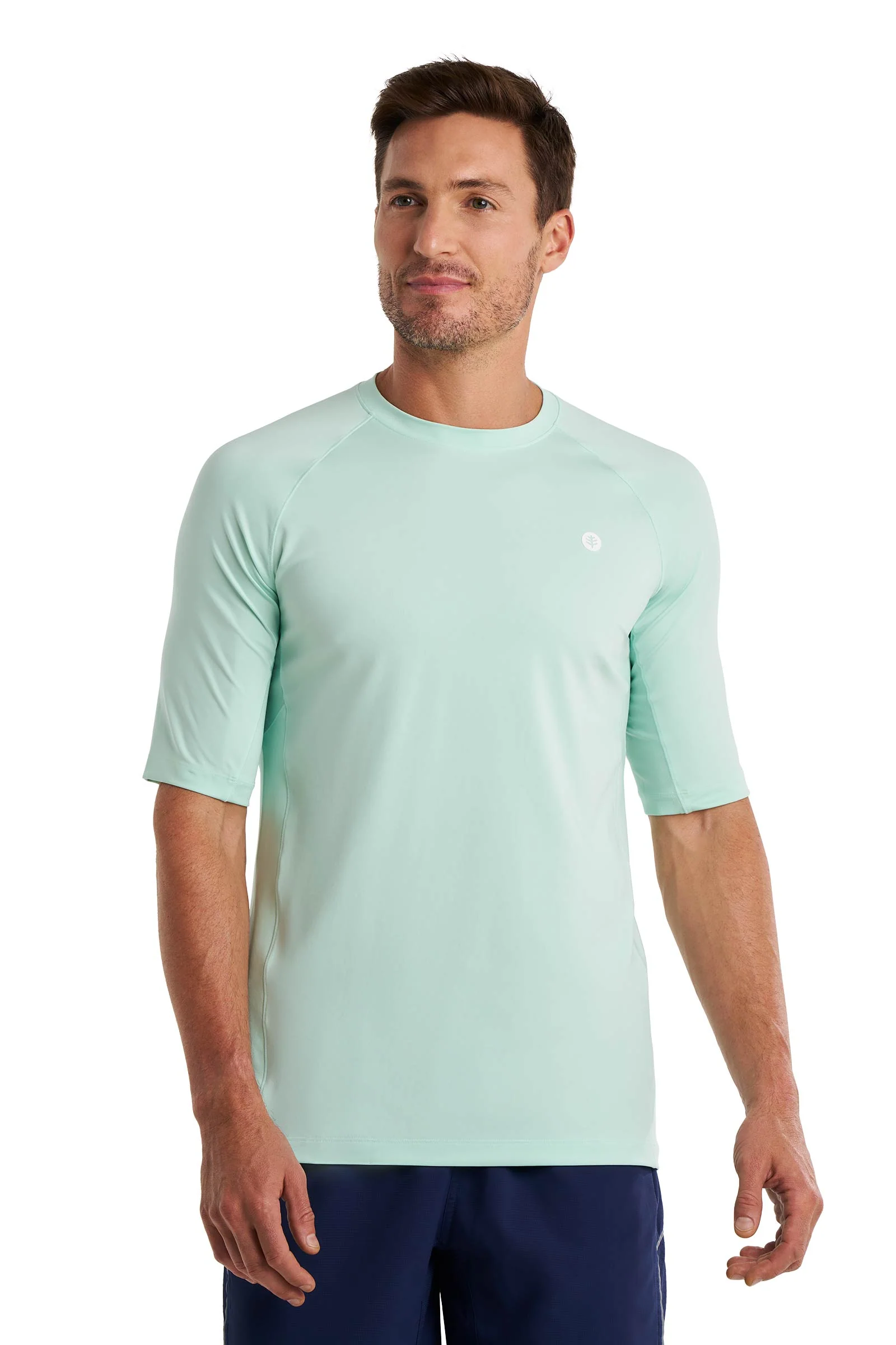 Men's Agility Short Sleeve Performance T-Shirt | Honeydew - Image 3