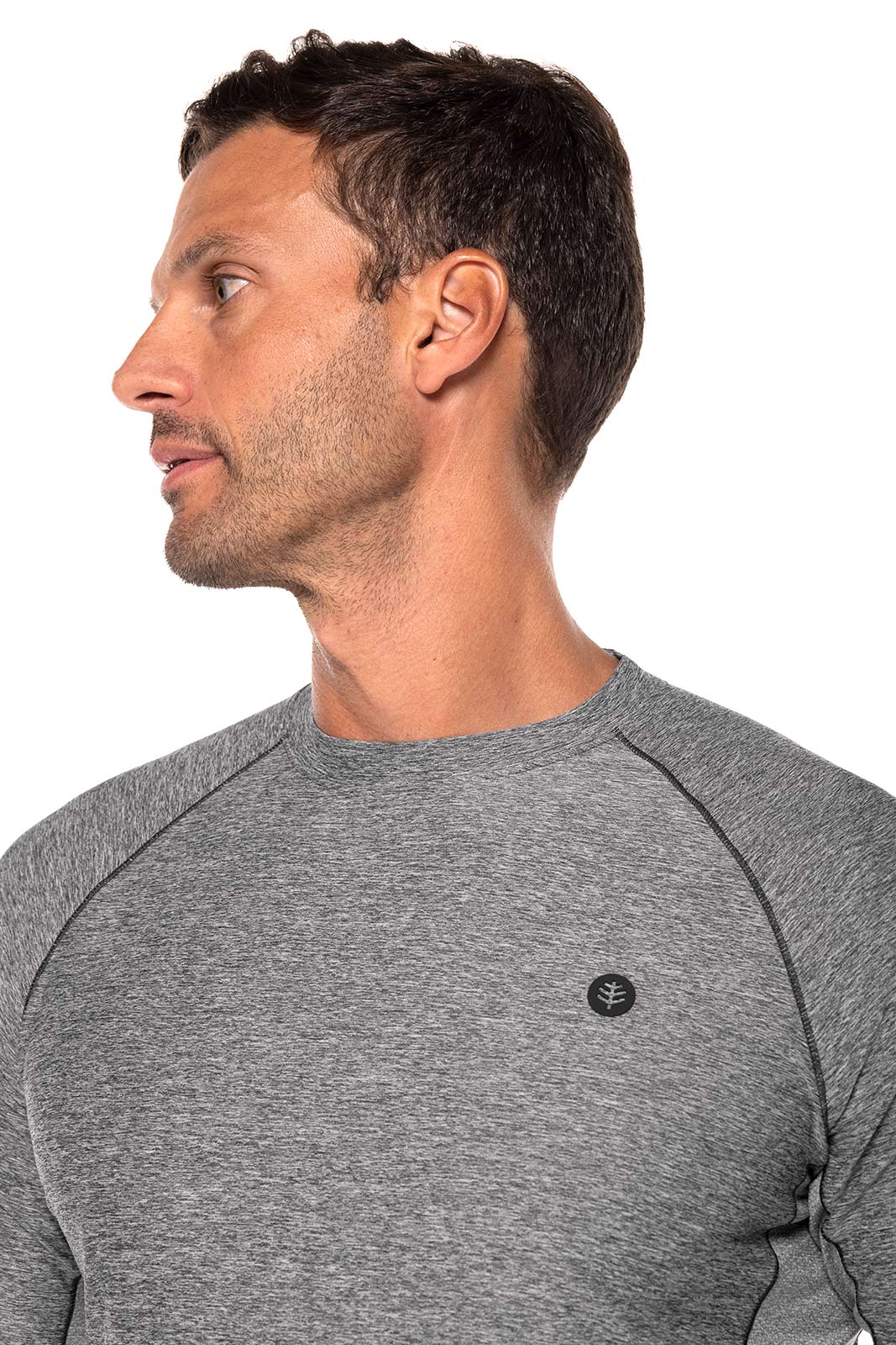Men's Agility Short Sleeve Performance T-Shirt | Charcoal Heather - Image 6