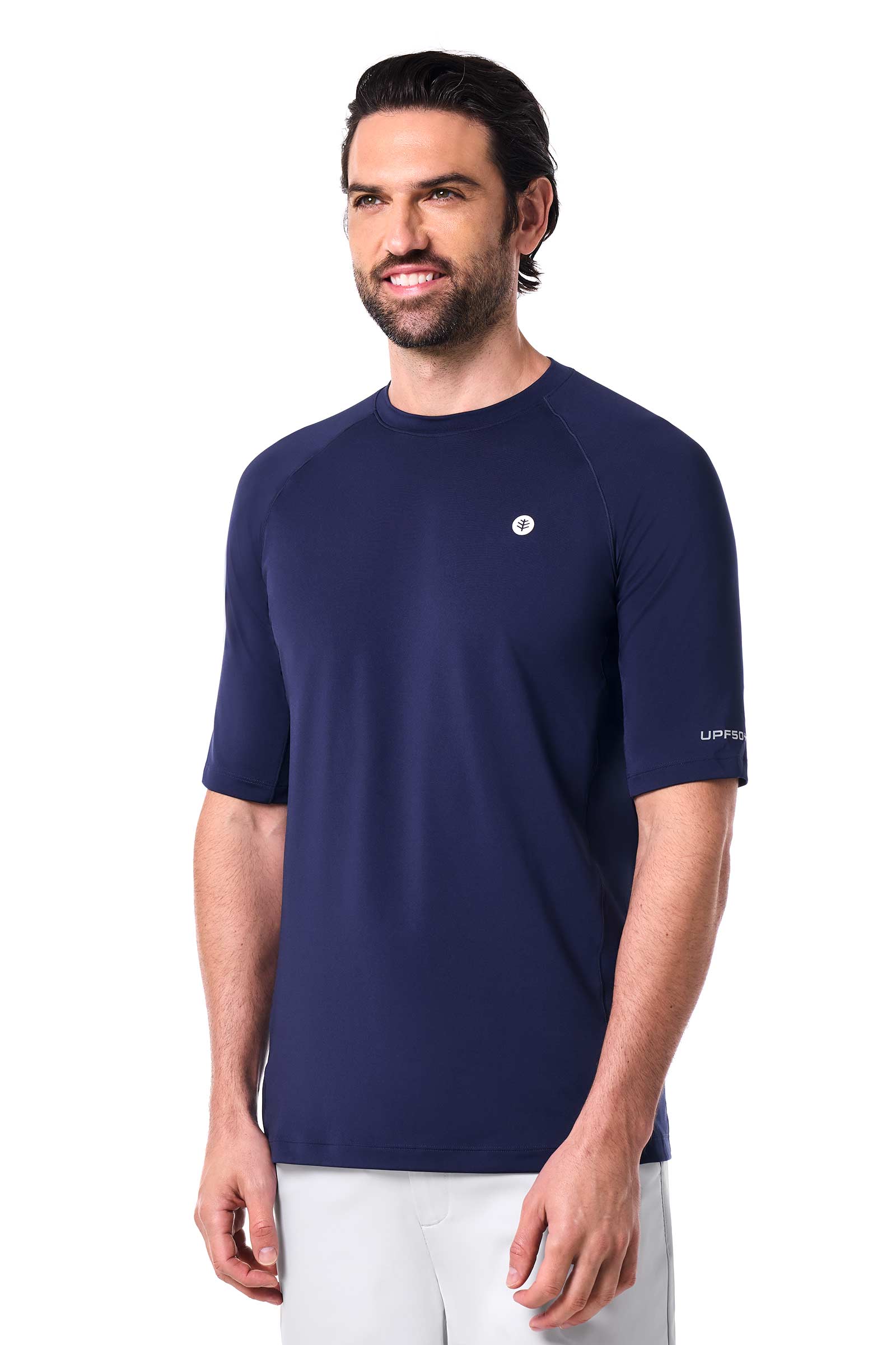 Men's Agility Short Sleeve Performance T-Shirt | Navy - Image 3