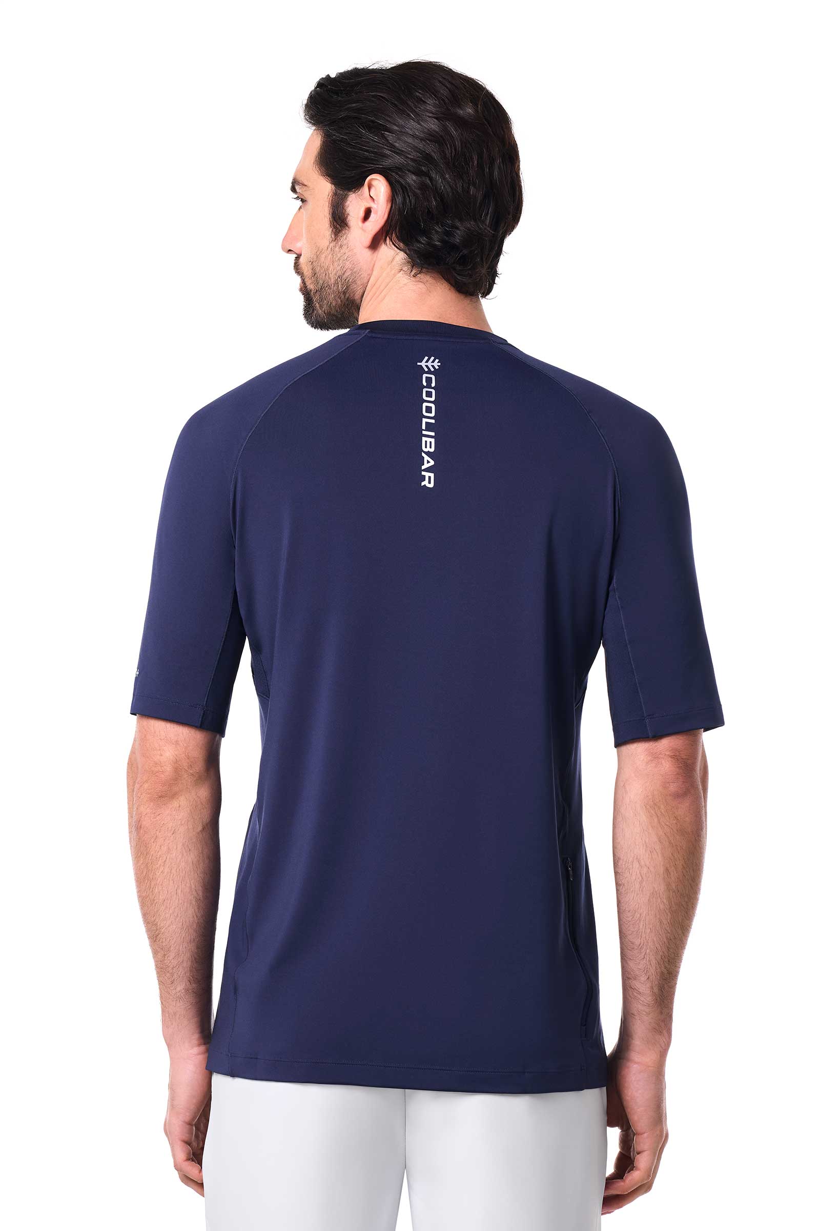 Men's Agility Short Sleeve Performance T-Shirt | Navy - Image 4