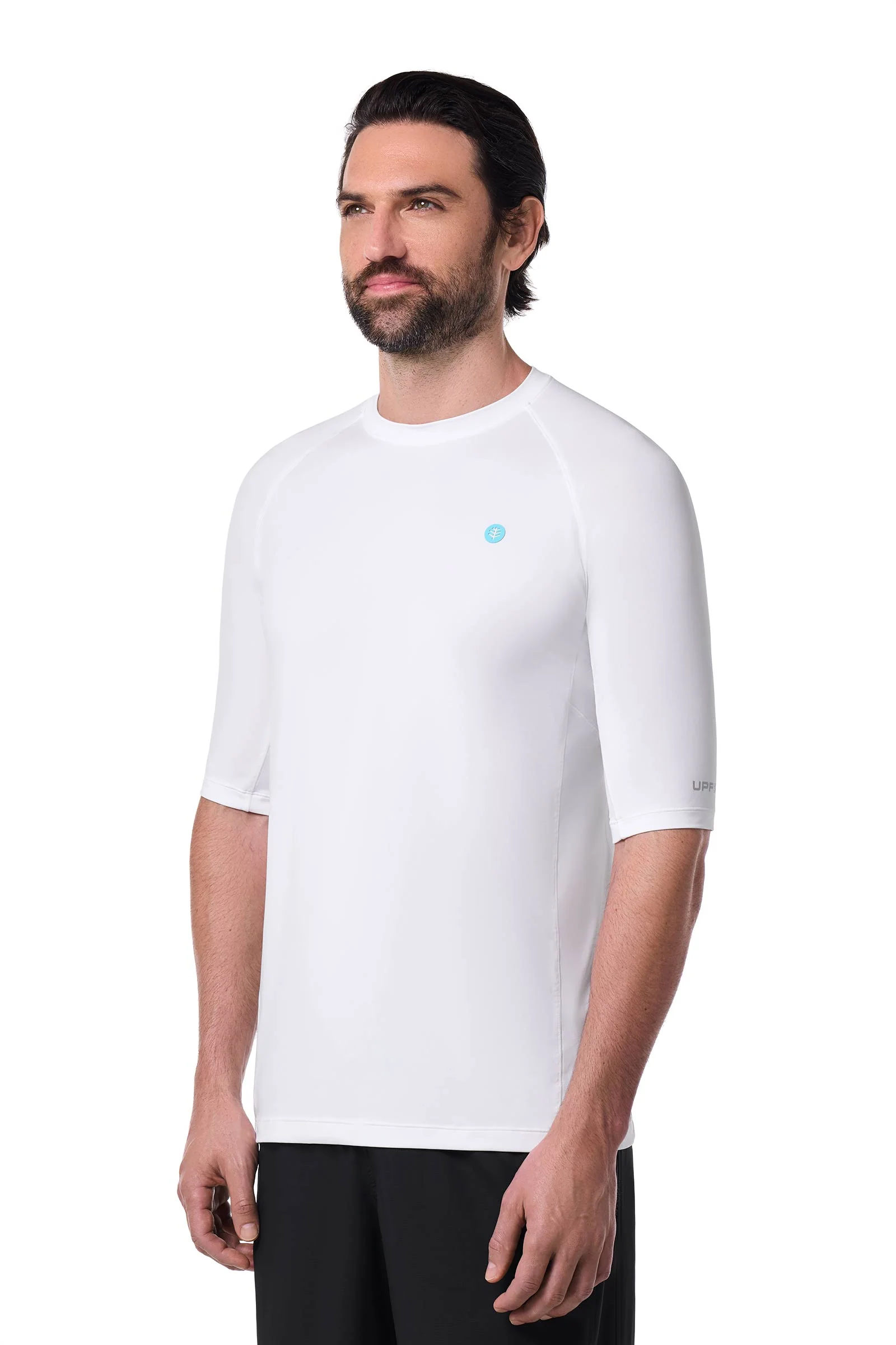 Men's Agility Short Sleeve Performance T-Shirt | White - Image 3