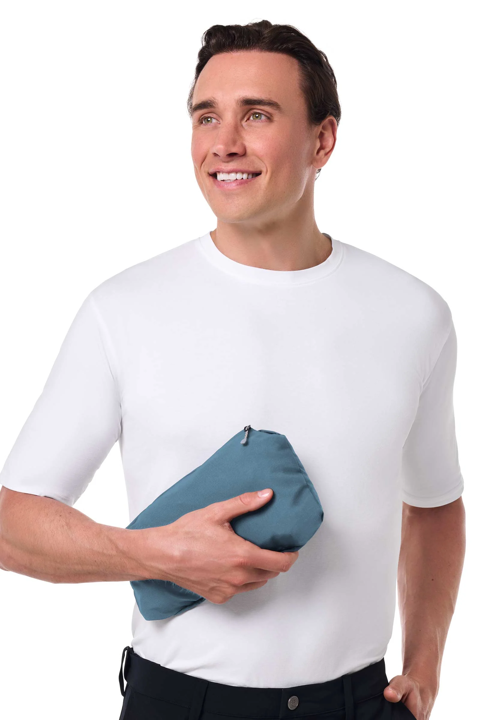 Men's Arcadian Packable Jacket | Blue Dusk - Image 3