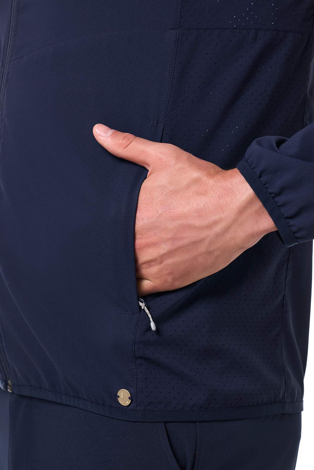 Men's Arcadian Packable Jacket | Navy - Image 6