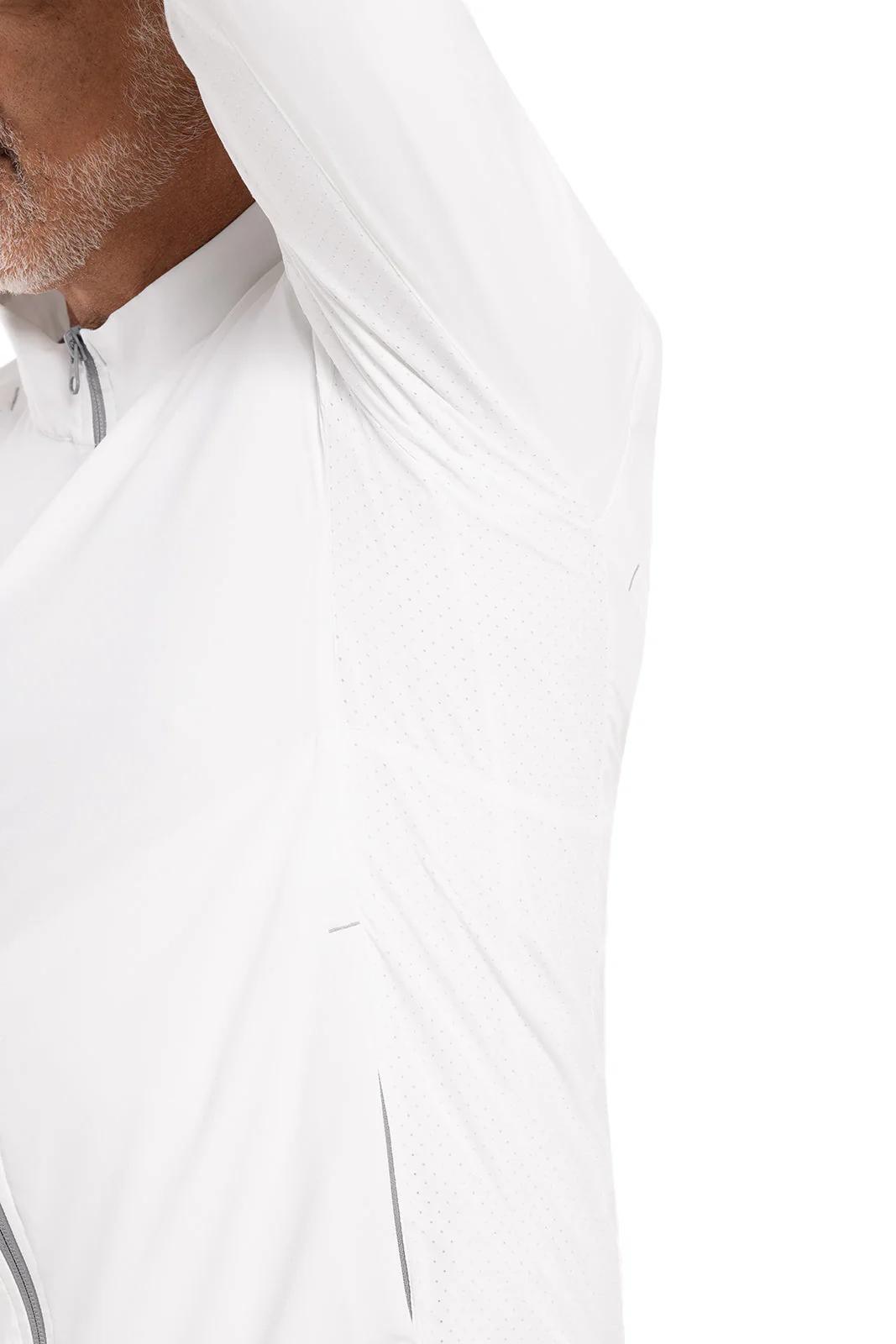 Men's Arcadian Packable Jacket | White - Image 5