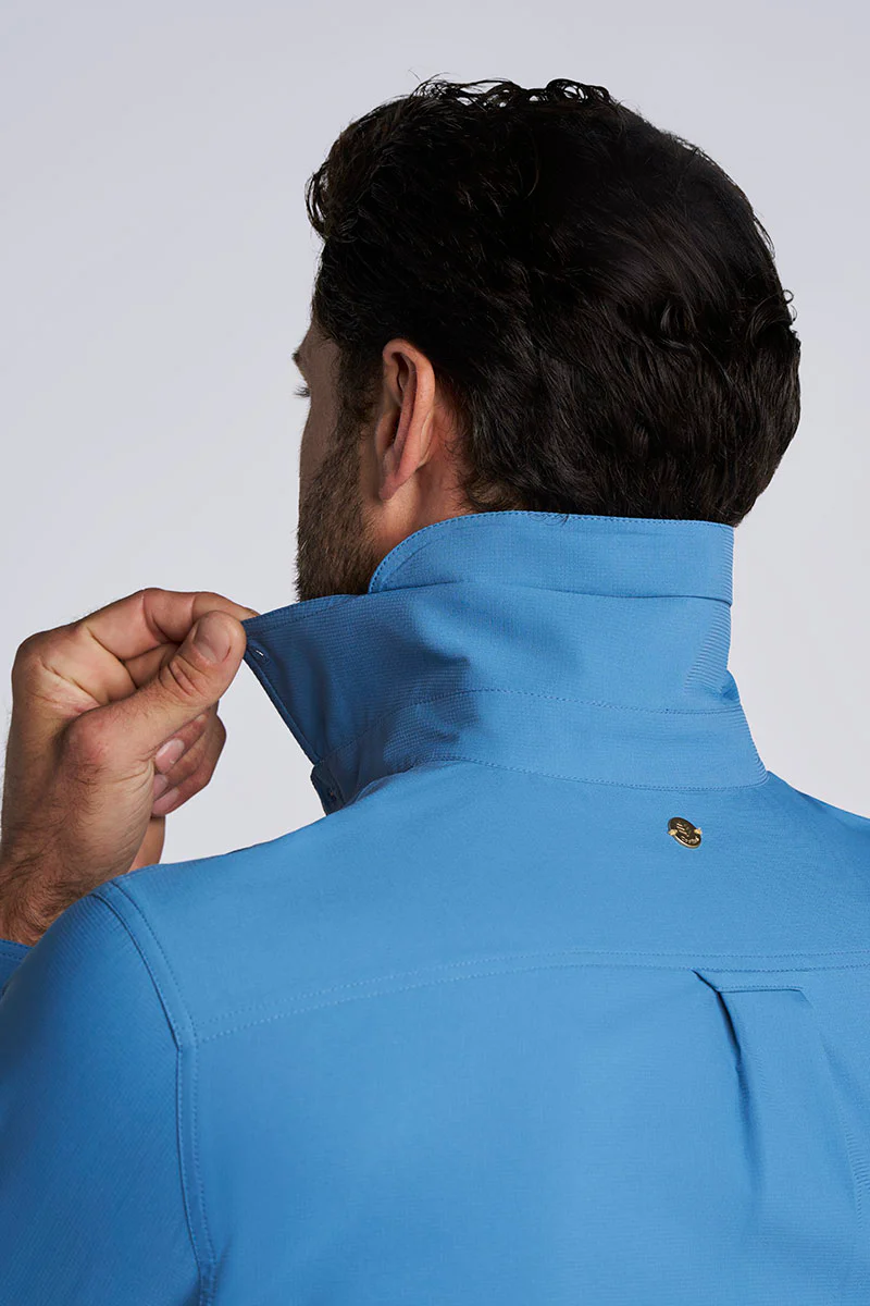 Men's Aricia Long Sleeve Shirt | Blue Dusk - Image 6